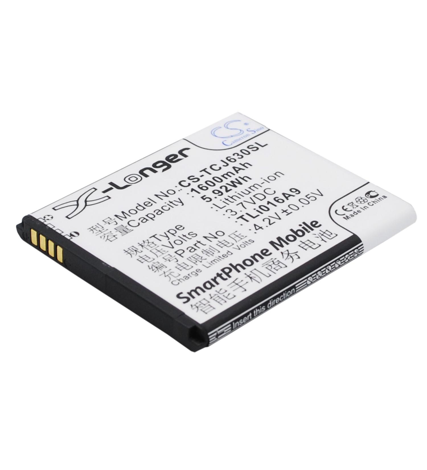 BELLV Battery Replacement for TCL TLi016A9 - Compatible with J600T & J630T | International Shipping - Buy Online on SooperMarket.com