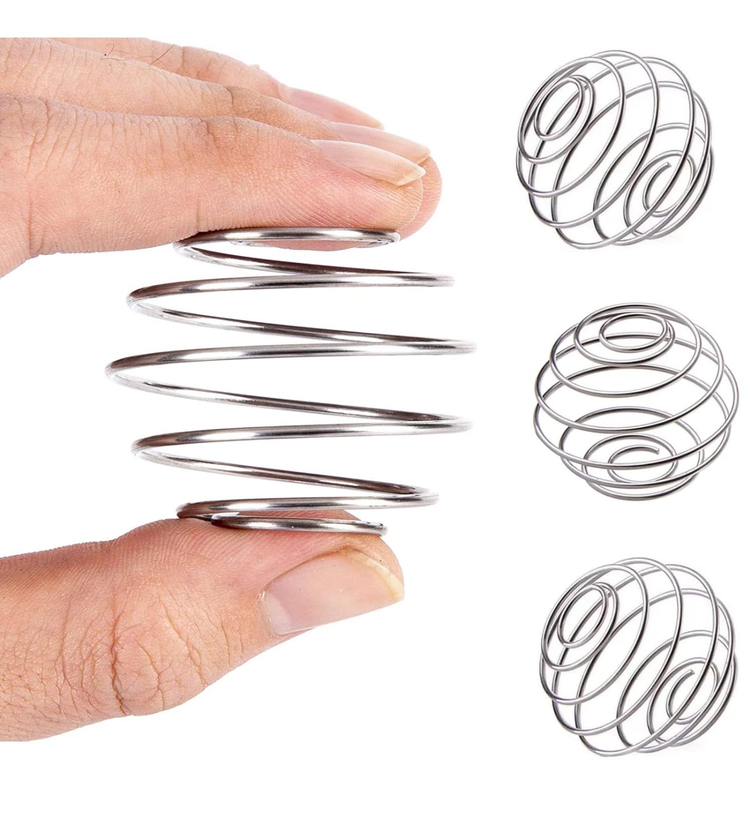 3 PCS Stainless Steel Protein Shaker Mixer Balls for Fitness Shaker Bottles - Buy Online on SooperMarket.com