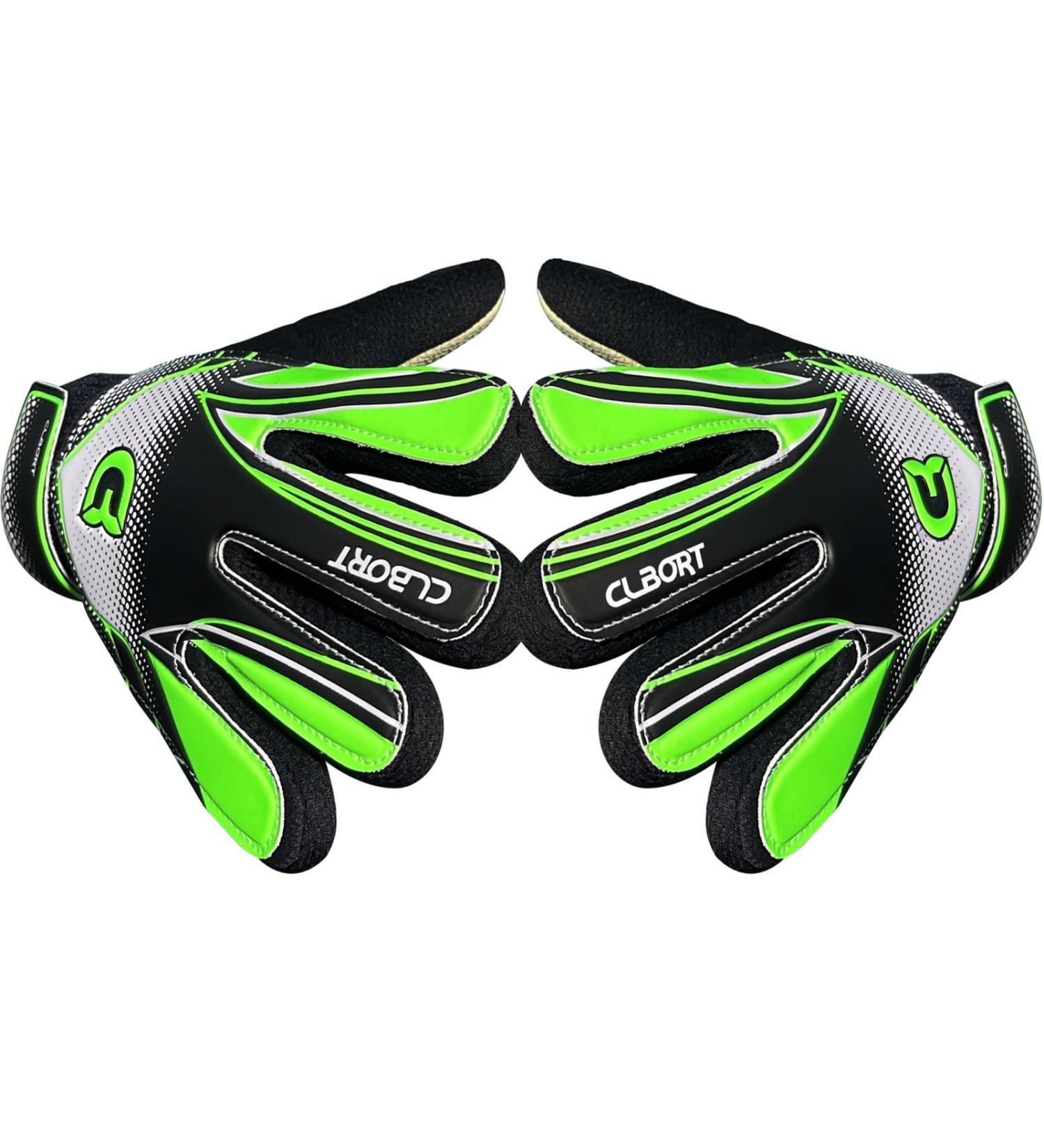 Clbort Children's & Adolescent Football Goalkeeper Gloves - Super Hold Double Protection Portable - Ideal for Young Keepers - Buy Online on SooperMarket.com