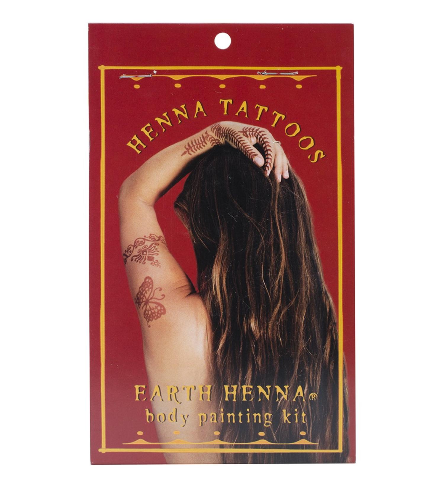 EARTH HENNA - Body Painting Kit Mini - 1 kit
