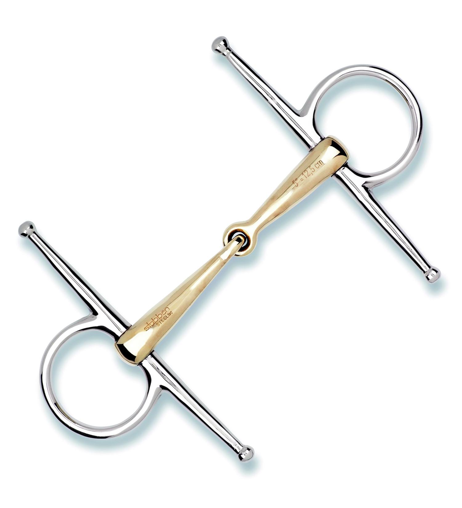 St bben bit 2276 full cheek snaffle single jointed 12.5 cm (1 pack)