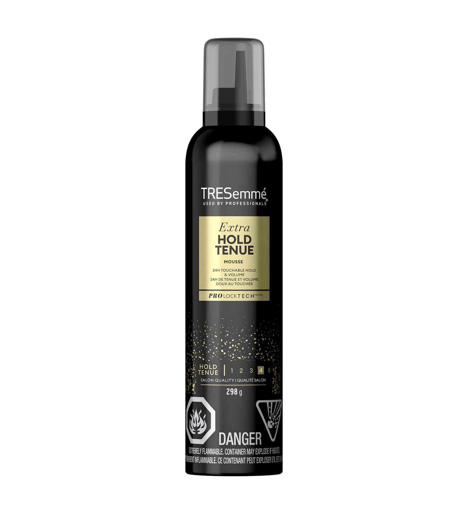 TRESemm Extra Hold Hair Mousse with Pro Lock Tech for 24H touchable hold and volume boost 298 g - Buy Online on SooperMarket.com