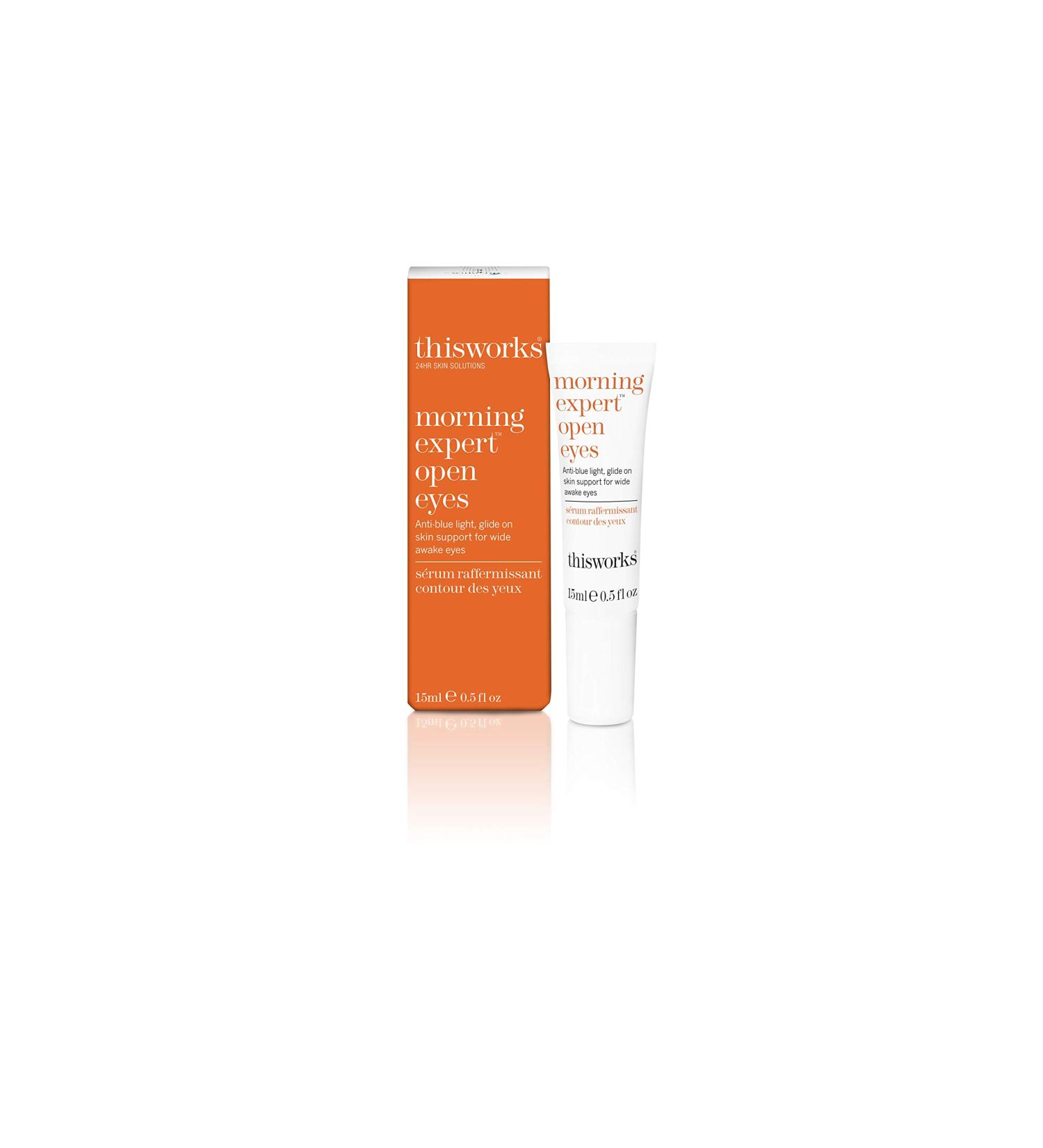 thisworks Morning Expert Open Eyes Anti-Blue Light Skin Support 15ml - Buy Online on SooperMarket.com