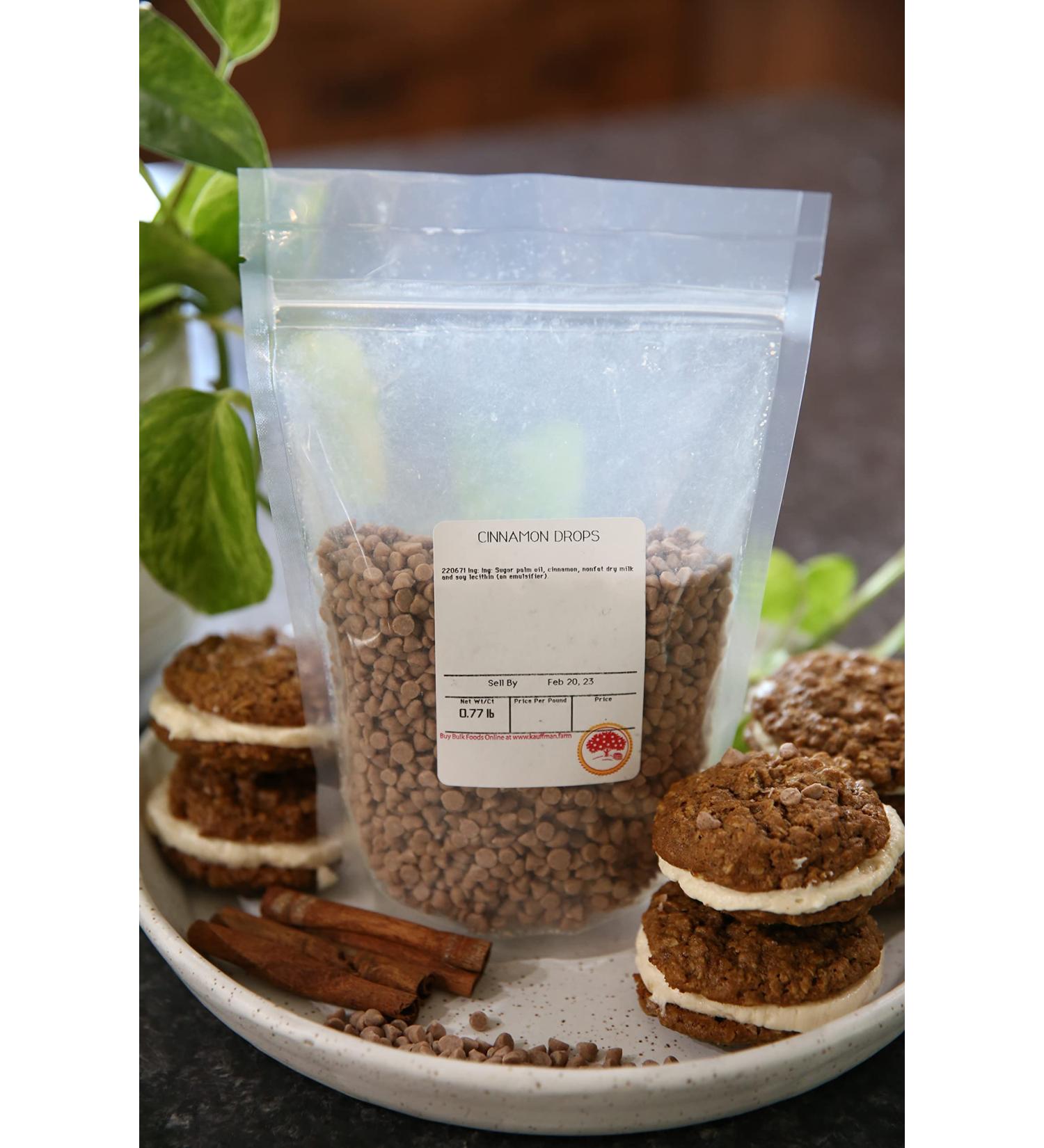 Kauffman Orchards Cinnamon Baking Chips - 12 oz | Bulk Cookie Bits - Pack of 1 - Buy Online on SooperMarket.com