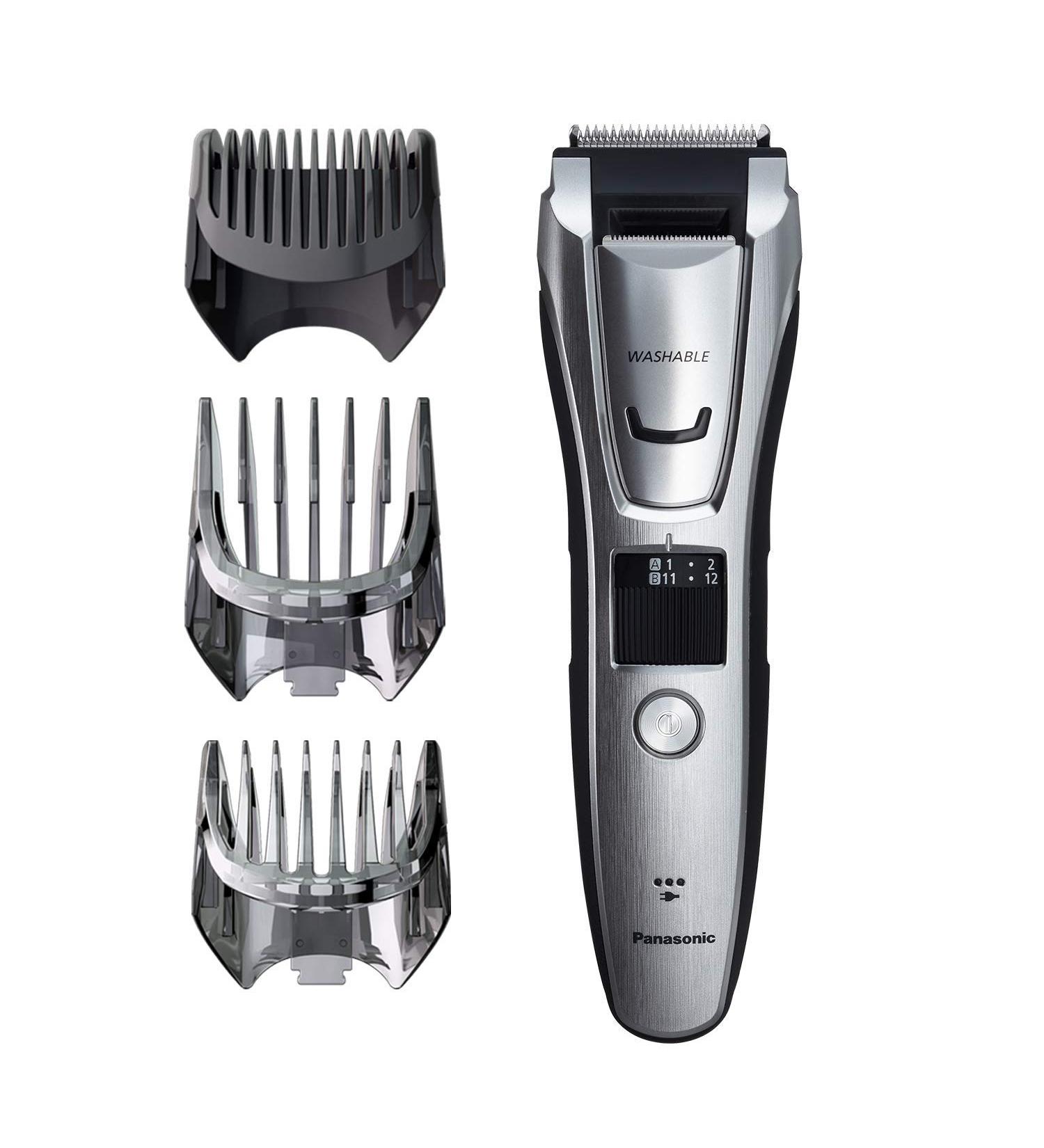Buy Panasonic Men's All-in-One Rechargeable Facial Beard Trimmer & Total Body Groomer - International Shipping Available - Buy Online on SooperMarket.com