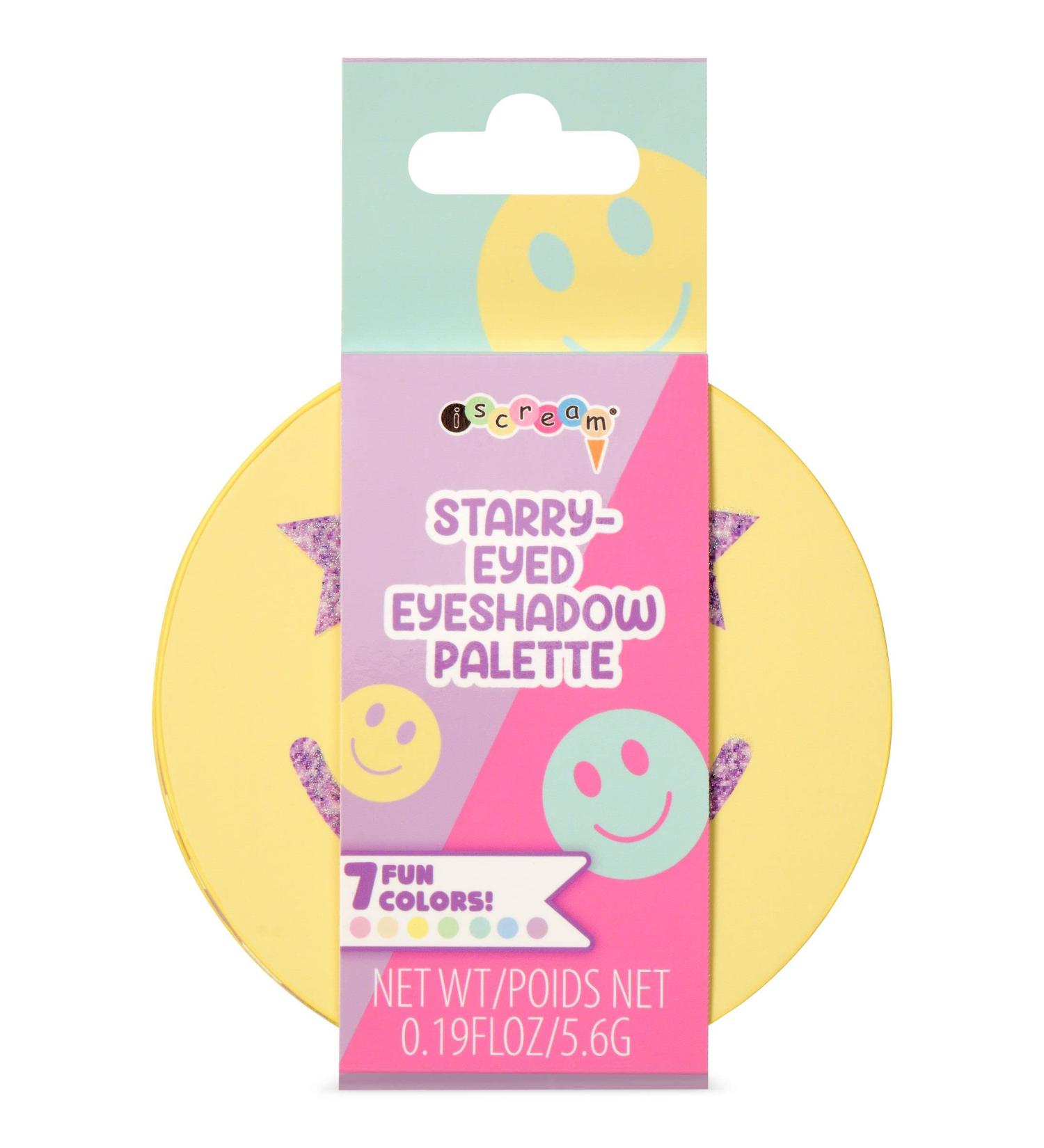 Starry Eyed Smile 7-Color Eyeshadow Palette with Mirror - iscream Collection - Buy Online on SooperMarket.com