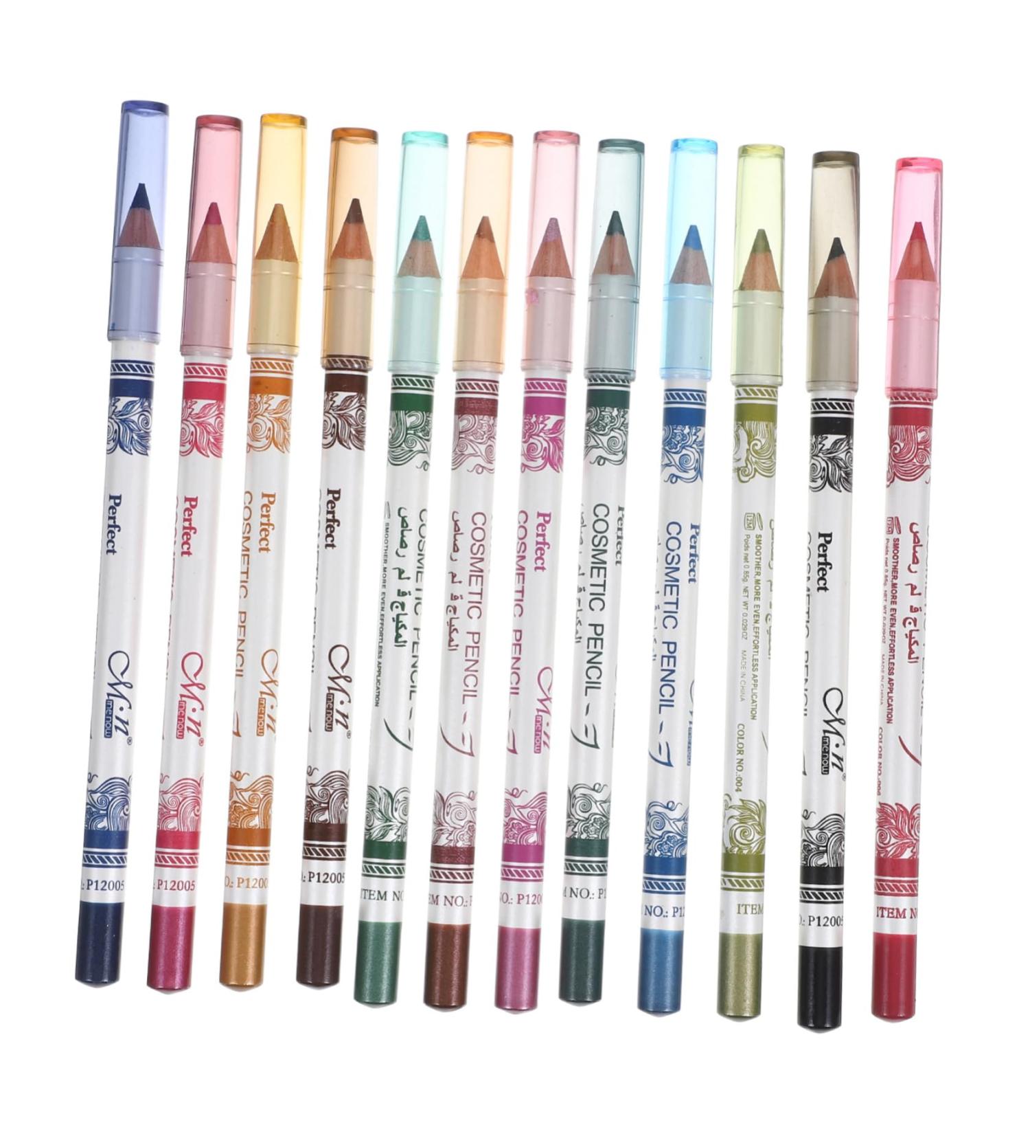 Beavorty 24 pcs color eyeliner colored eyeliner pencils Colored Eye Liner Pencils set mousse eye shadow 1 count (Pack of 1) Colorfulx2pcs - Buy Online on SooperMarket.com