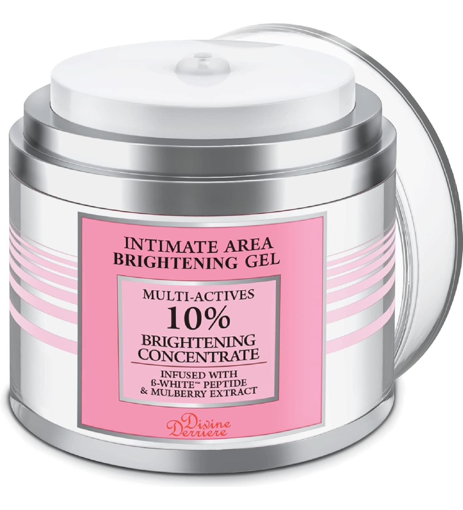 Divine Derriere Intimate Dark Spot Remover - Mulberry Extract, Alpha Arbutin, Peptide Corrector Cream for Body, Face, Bikini & Sensitive Areas - Buy Online on SooperMarket.com