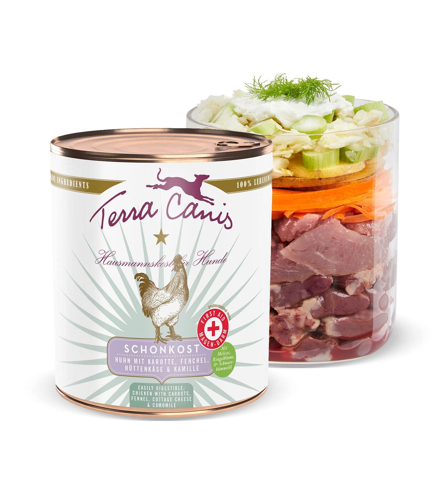Terra Canis Huhn Carrot & Fennel - Premium Gastrointestinal Aid 800g | Allergen Grain & Gluten-Free Dietary Supplement - Buy Online on SooperMarket.com