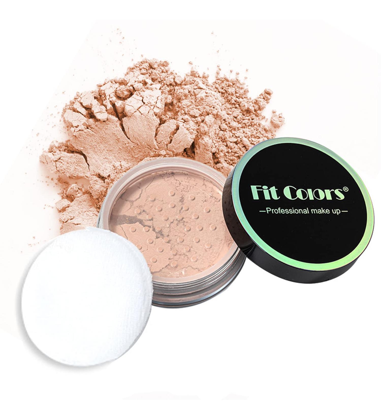 Oil Control Translucent Loose Face Powder - Lightweight Natural Finish - 0.35 Oz/10g (02 Pink) - Buy Online on SooperMarket.com