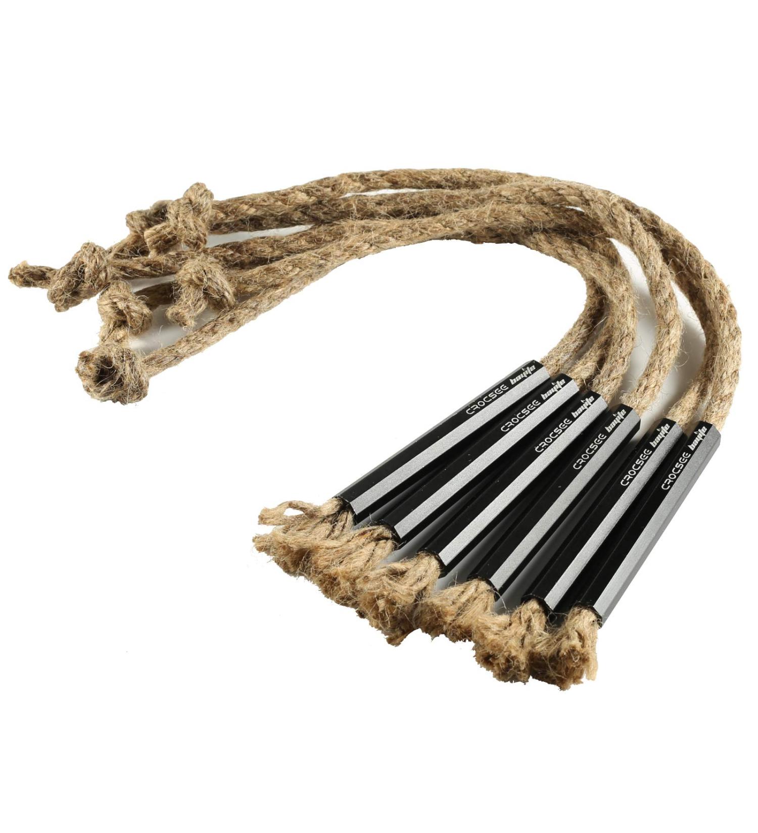 CrocSee Survival Wick Hemp Cord Tinder Kit with Waterproof Aluminum Bellows Tube Sleeve - Fire Starting Essentials - Buy Online on SooperMarket.com