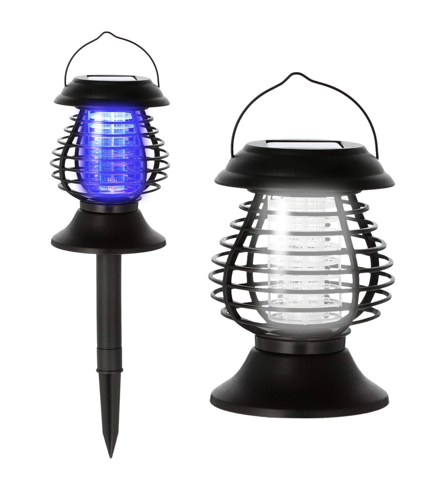 Solar LED Insect Killer Lamp 4-in-1 | Decorative Mosquito Light with Daylight Sensor - International Shipping Available - Buy Online on SooperMarket.com