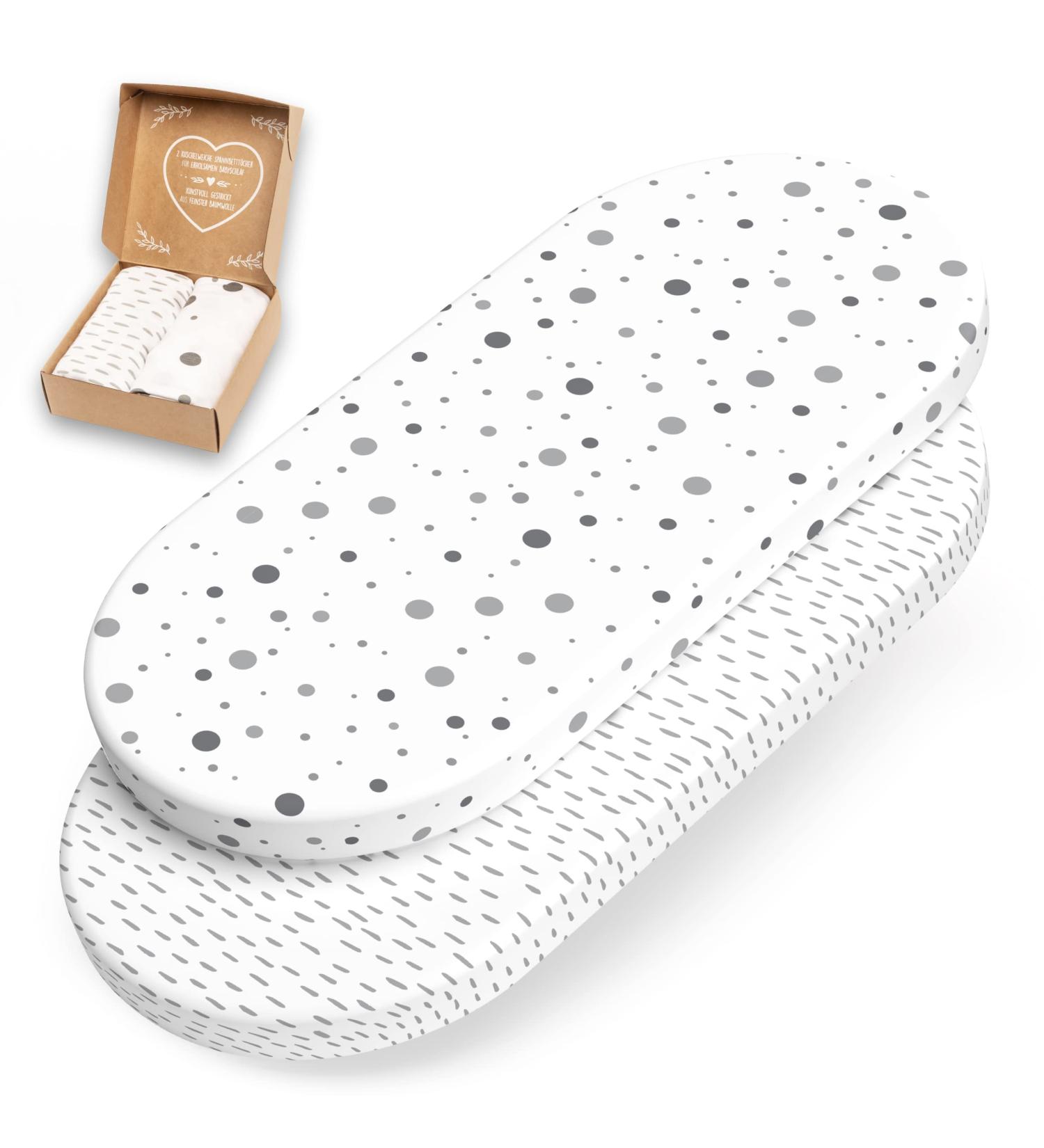 Mimadu Stroller Mattress Cover - 100% Oeko-Tex Cotton Fits 70x37 70x35 75x35 cm - Soft Safe & Durable Bedding for International Shipping - Buy Online on SooperMarket.com