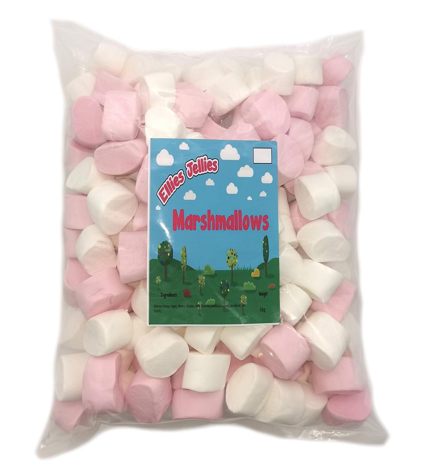 Ellies Jellies Marshmallows 1kg Bag
