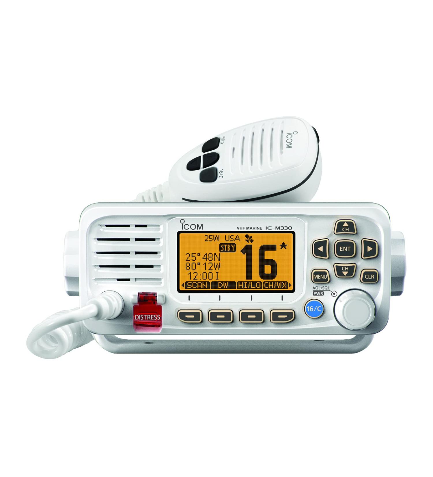 ICOM VHF, Basic, Compact, White, Standard