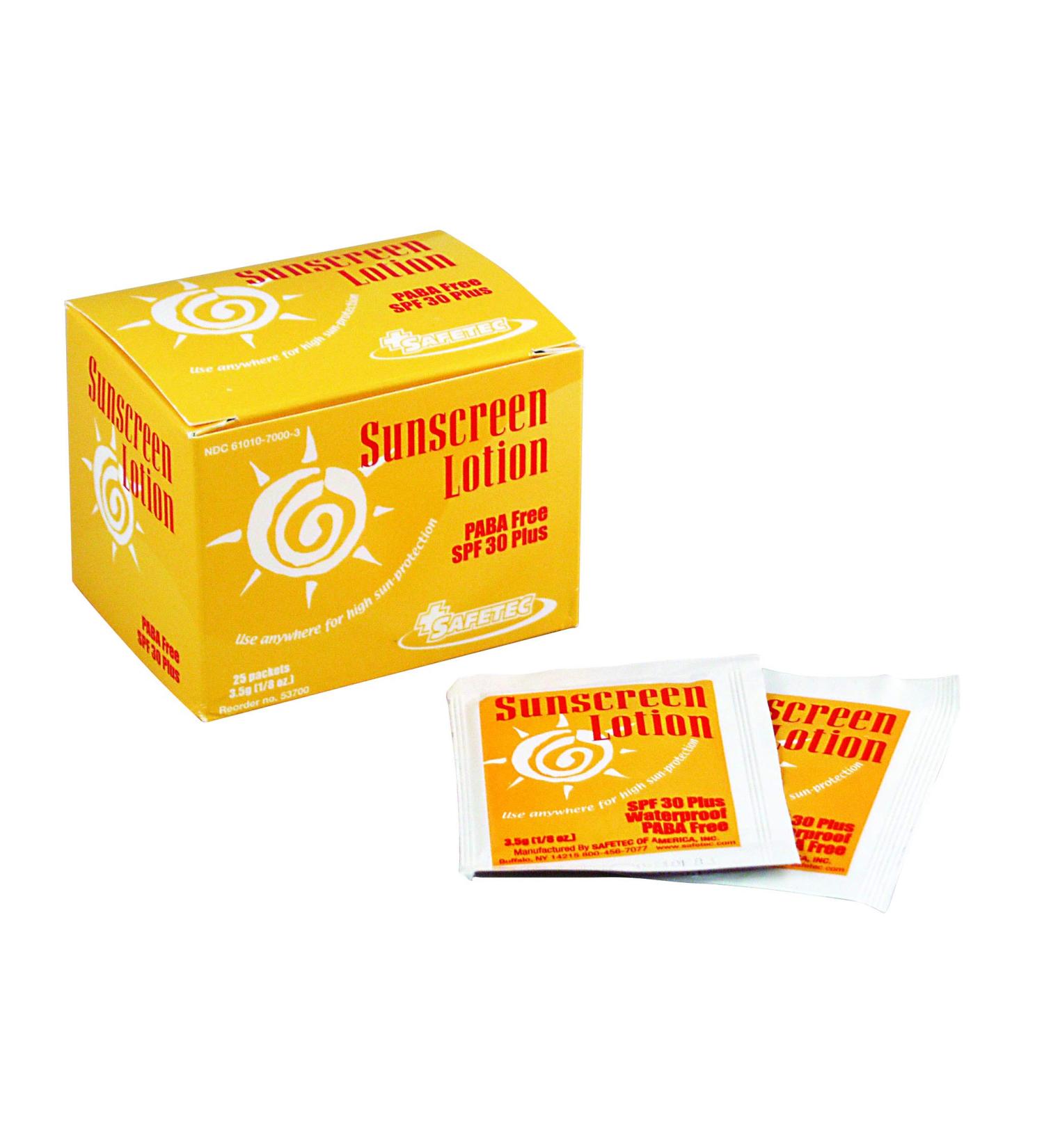 Medique Products 53373 SPF 30 Sunscreen Lotion Packets.13-Ounce 25 Per Box
