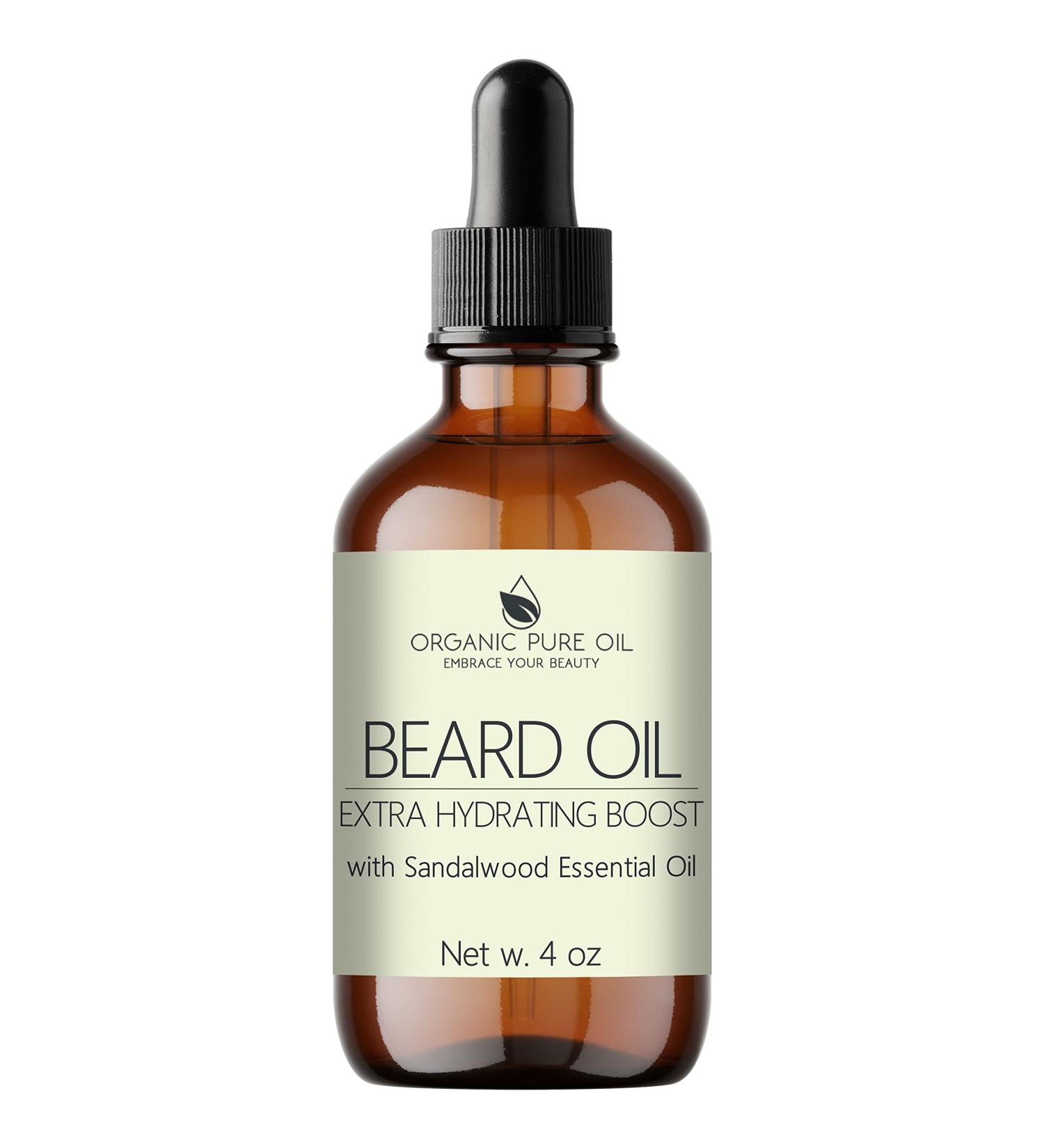 Buy OPO Organic Beard Oil for Men - 4 oz Sandalwood Non-GMO Vegan Facial Hair Conditioner for Fast Growing Beard Mustache Eyelash & Eyebrows - International Shipping - Buy Online on SooperMarket.com