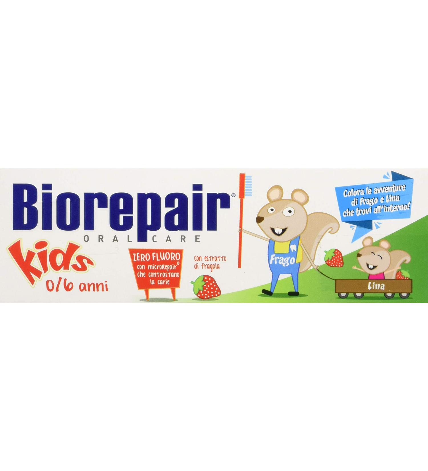 Buy 12 x Organic Toothpaste for Children - Mice & Gigio 0-13 50 ml | Perfect for Kids Oral Care - Buy Online on SooperMarket.com