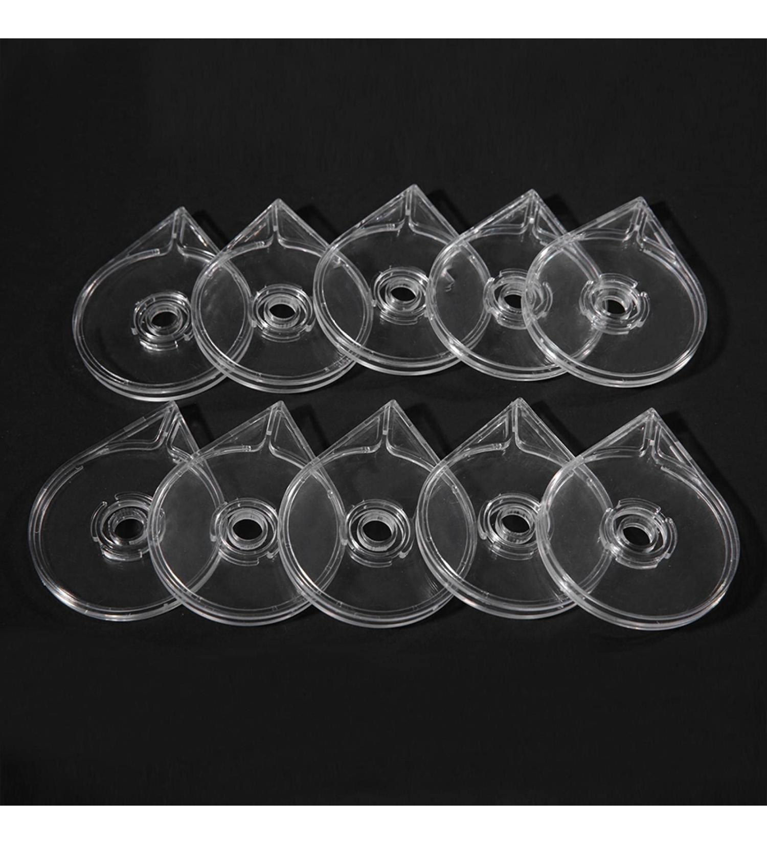 10Pcs Nail Art Striping Tape Line Dispenser Holder - Manicure Stickers Roller Case - Buy Online on SooperMarket.com