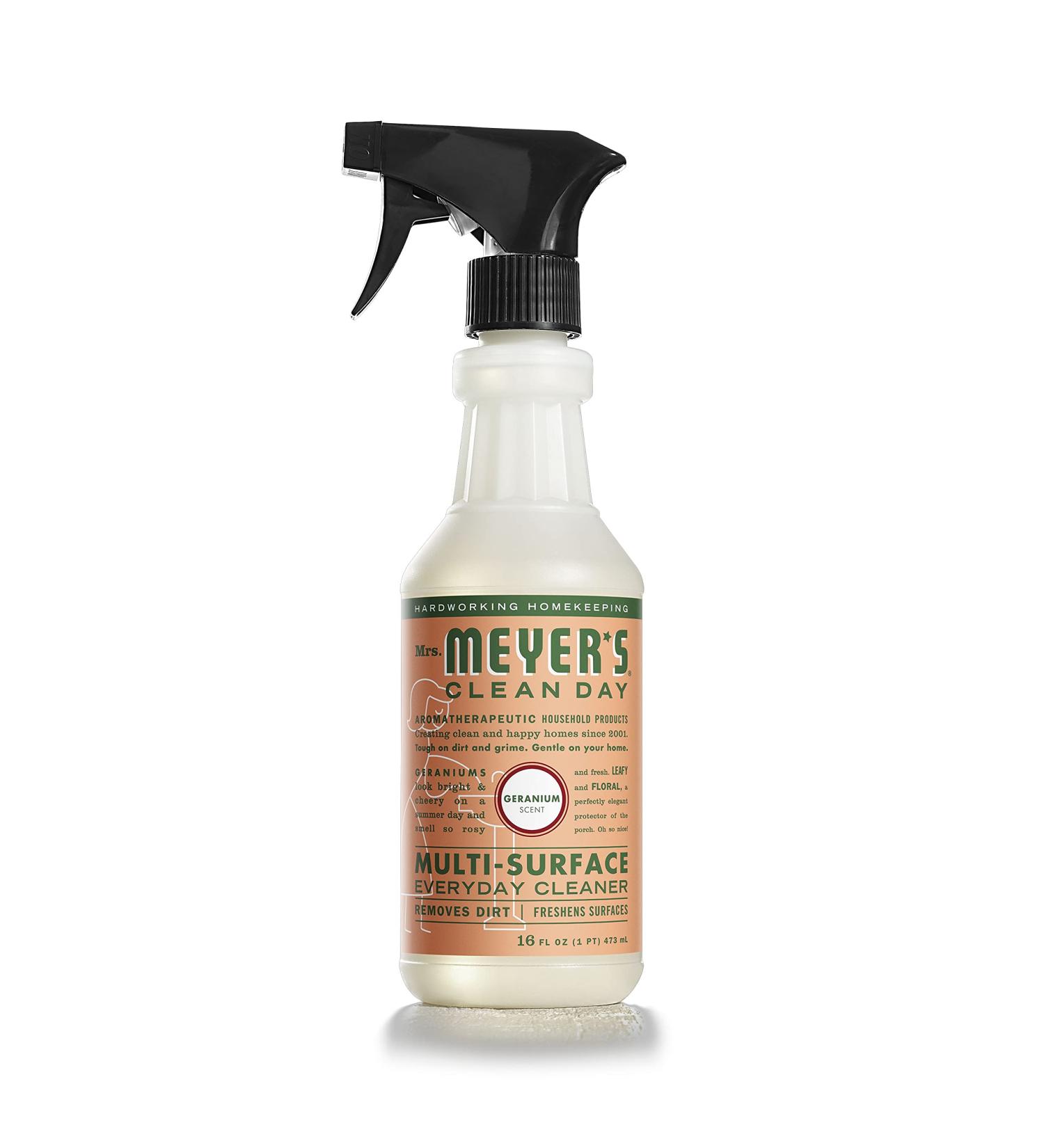 MRS. MEYER'S CLEAN DAY All-Purpose Cleaner Spray - Geranium Scent 16 fl. oz | Eco-Friendly International Shipping - Buy Online on SooperMarket.com