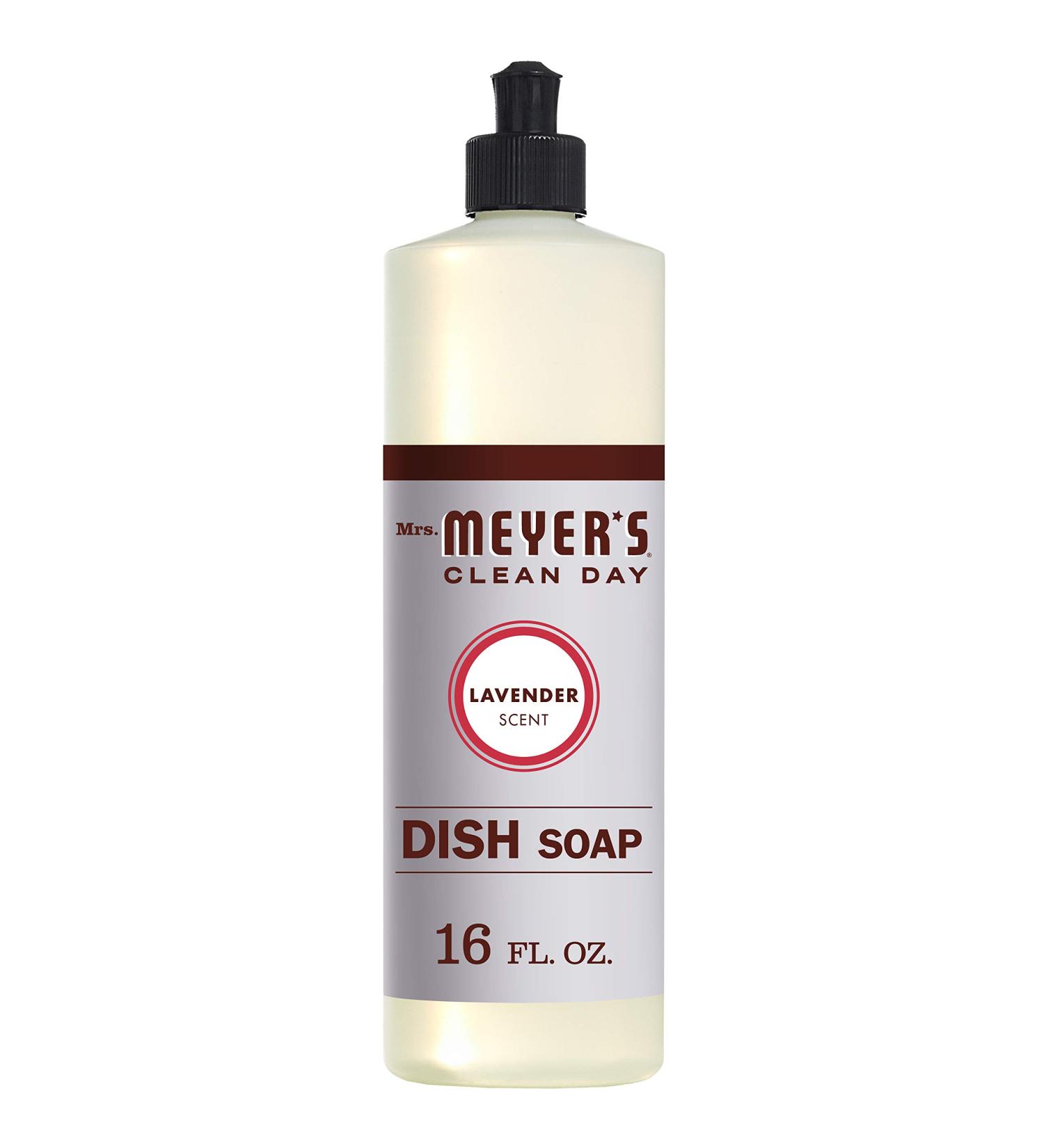 Buy Mrs. Meyer's Clean Day Lavender Dish Soap 16 oz - Eco-Friendly & Gentle on Hands - International Shipping Available - Buy Online on SooperMarket.com