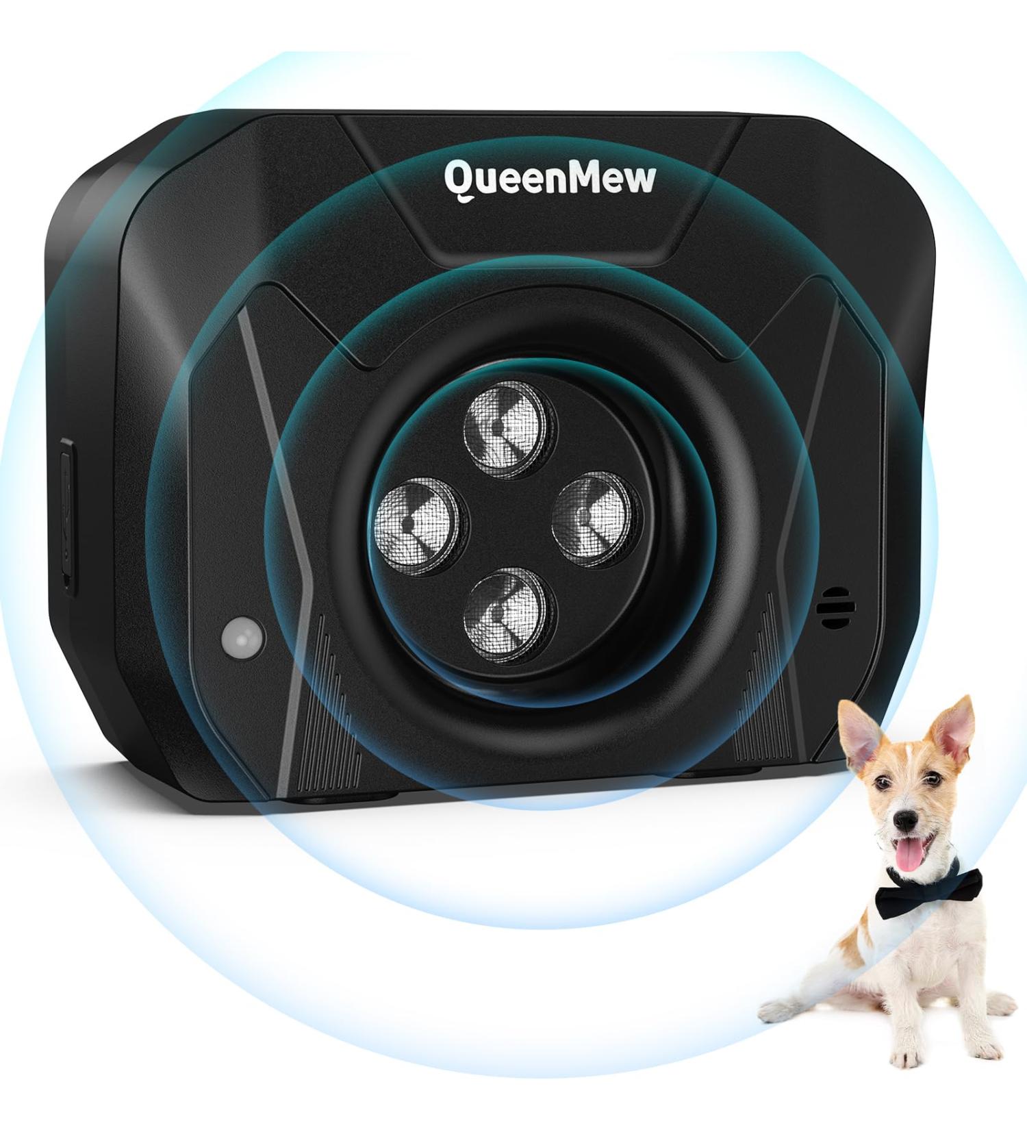 Antibell for Dogs - Auto Ultrasound Bark Control Device | Rechargeable & IPX45 Waterproof | 3 Levels for Small to Large Dogs | Effective Anti-Barking Solution - Buy Online on SooperMarket.com