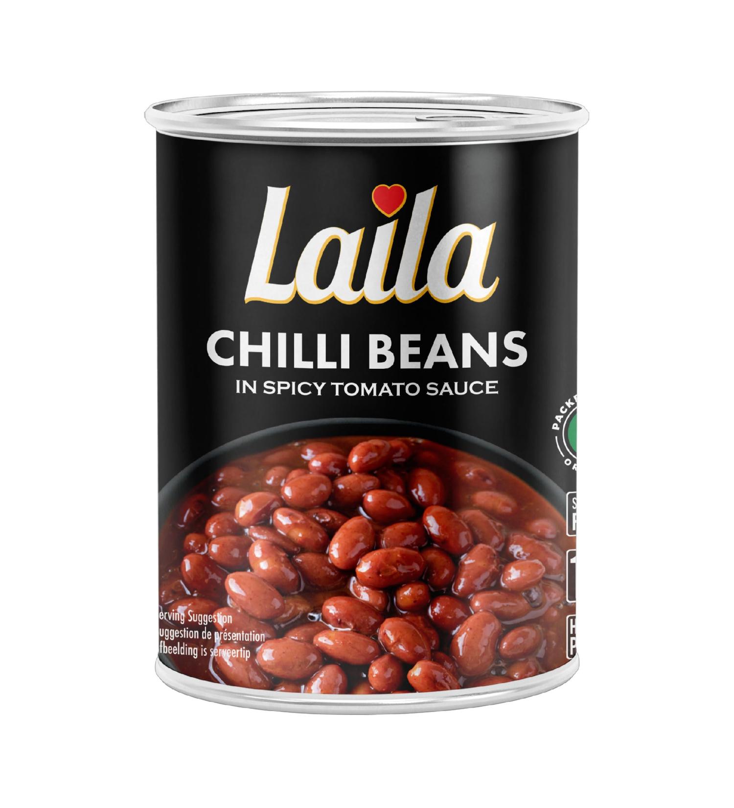 Laila Canned Chilli beans 12x400g (pack of 12) - Buy Online on SooperMarket.com
