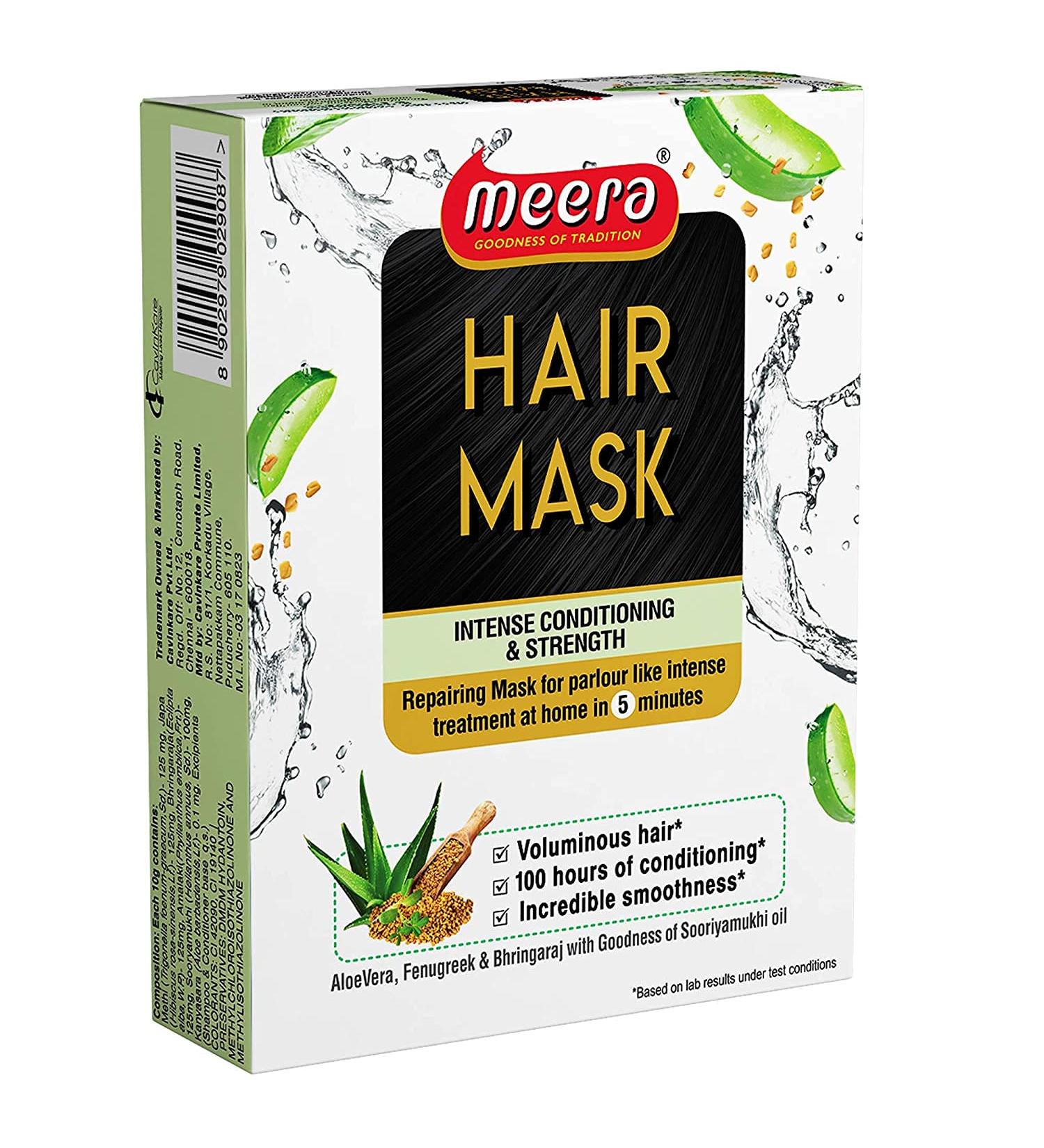 Metrol Meera Aloe Vera Hair Mask for Intense Conditioning & Strength - 120 g - Buy Online on SooperMarket.com