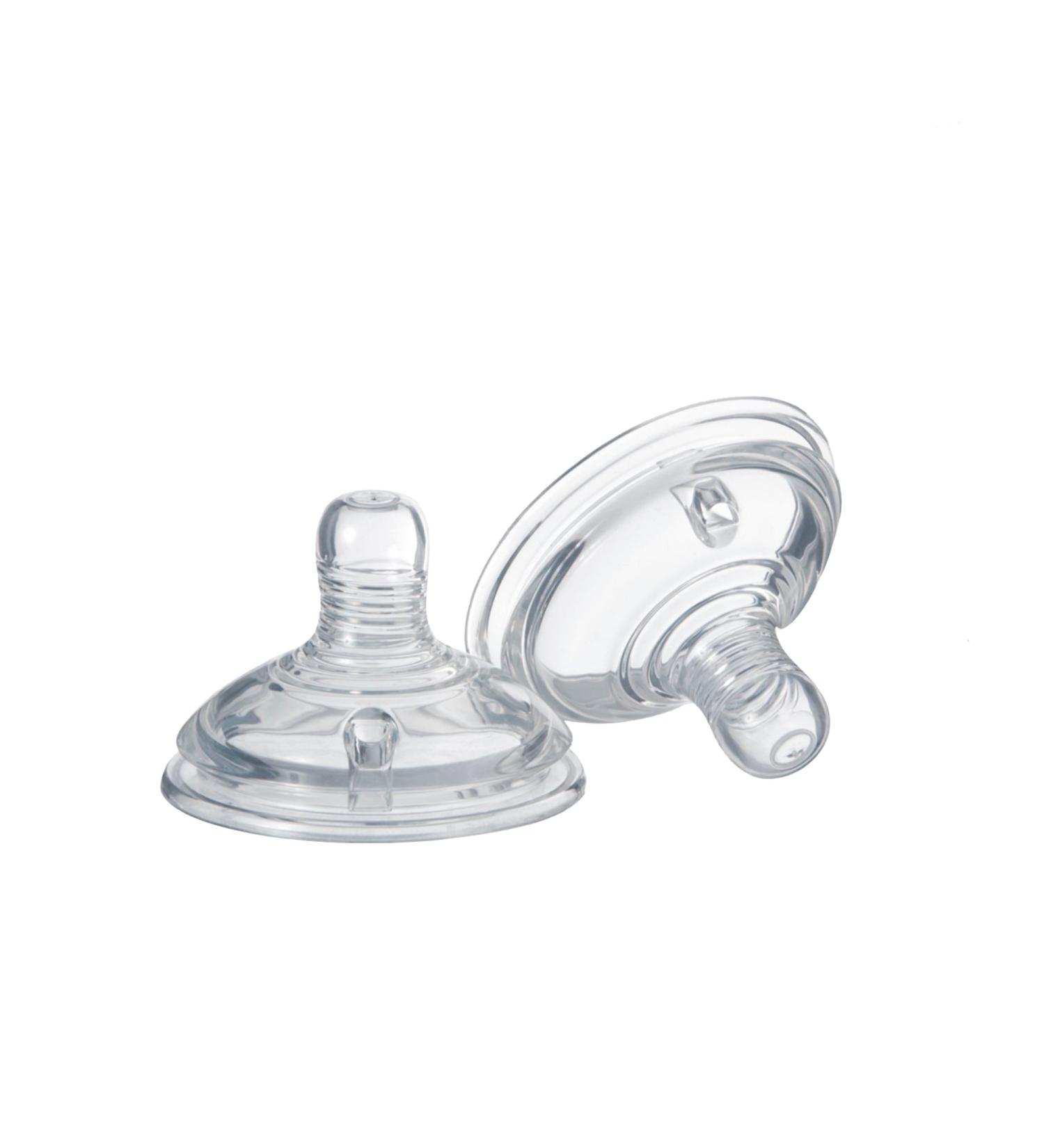 Tommee Tippee Closer to Nature Medium Flow Nipples - 2 Count | Shop Now - Buy Online on SooperMarket.com