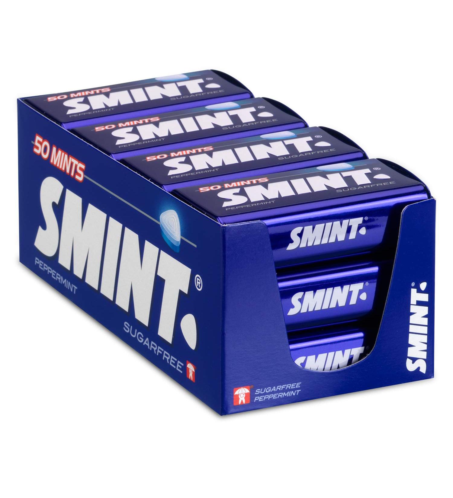 Smint Sugar Free Mints Peppermint 12 x 35g - Buy Online on SooperMarket.com