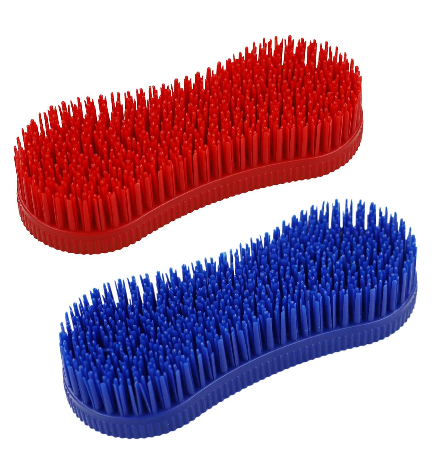2 Pcs Silicone Horse Cleaning Grooming Brush Horse Grooming Brush Equestrian Massage Tool for Horse Grooming Care - Buy Online on SooperMarket.com