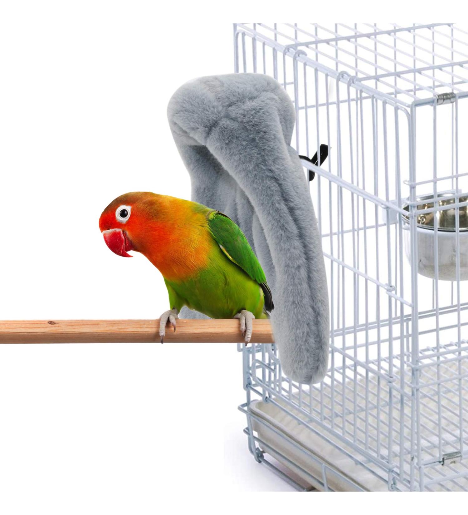 Rypet Cozy Corner Fleece Bird Blanket - Parrot Cage Snuggle Hut for Parakeet, Cockatiel, African Grey - Hanging Hammock Toy for Small Amazon Parrots - Buy Online on SooperMarket.com