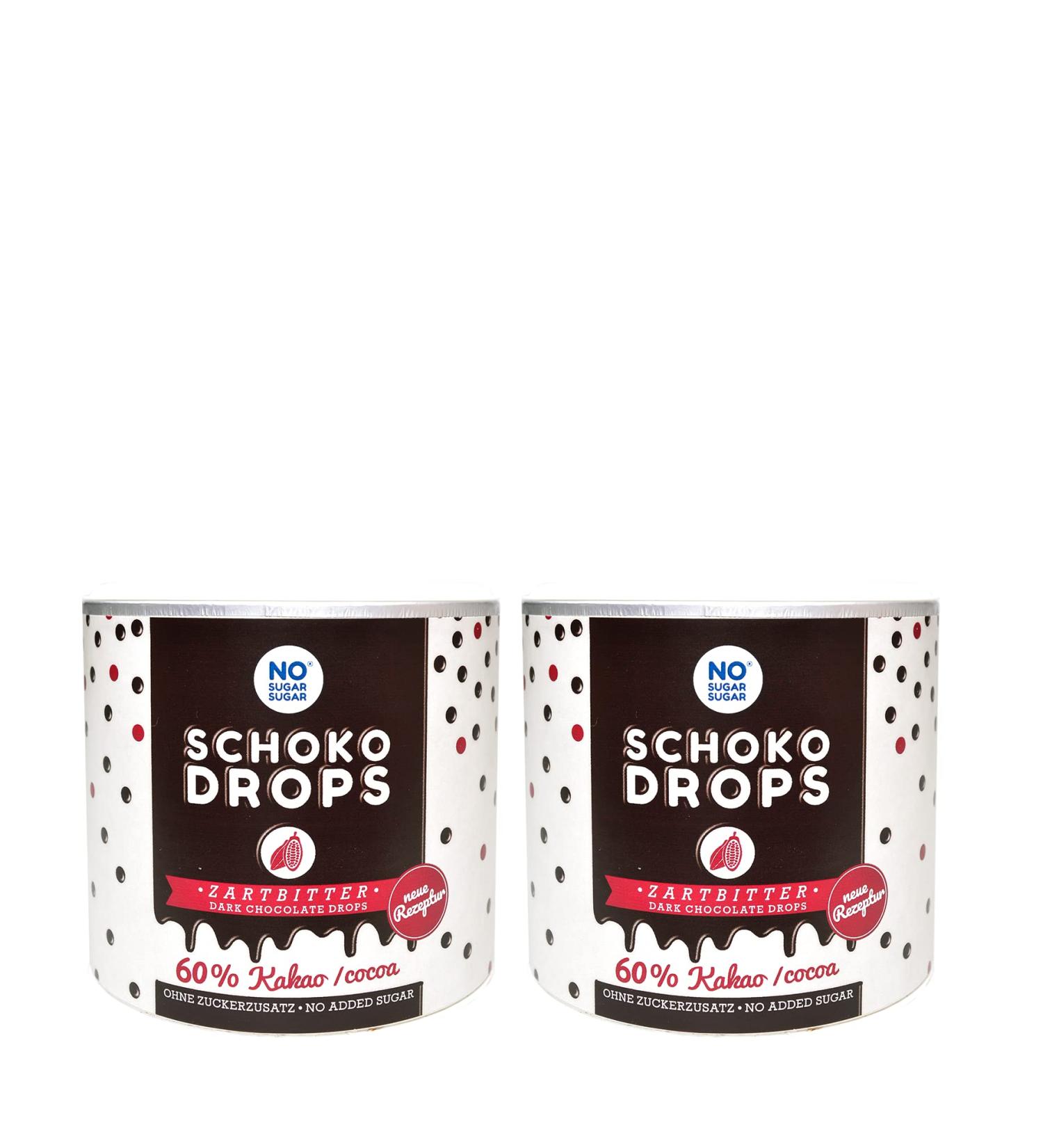No Sugar Daring Bitter Chocolate 60% Cocoa - Sugar-Free Dark Chocolate (2x250g) - Erythritol & Stevia Sweetened - Buy Online on SooperMarket.com