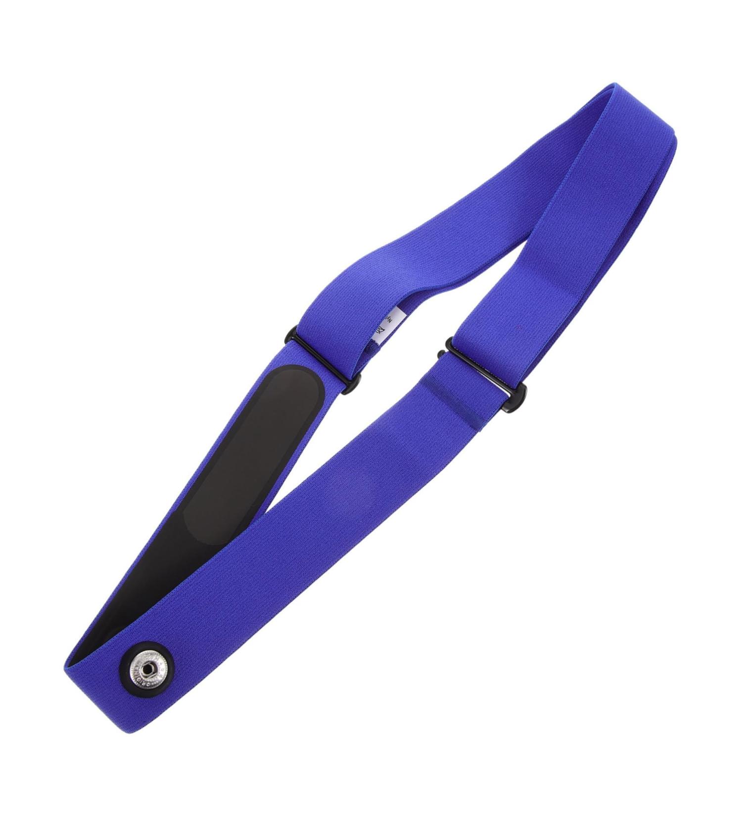Yarnow Multi-Purpose Sports Belt for Cycling & Heart Rate Monitoring - Durable Nylon Device Holder - 17cm x 3cm - Blue - Buy Online on SooperMarket.com