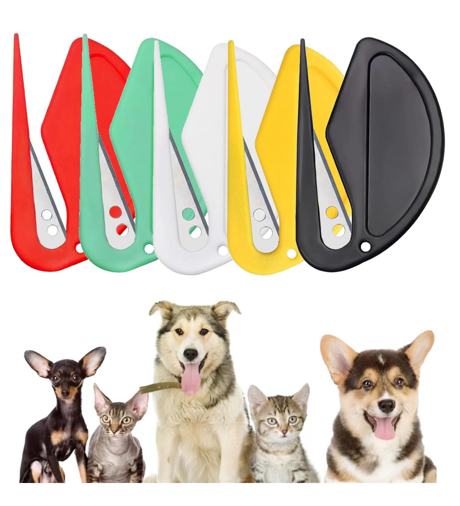 5Pcs Knotting Comb for Cats Pet Knotting Comb Knotting Comb for Dog Pet Hair Removal Tool Cat Dog Grooming Comb Knot Remover Cat Knotting Comb - Buy Online on SooperMarket.com