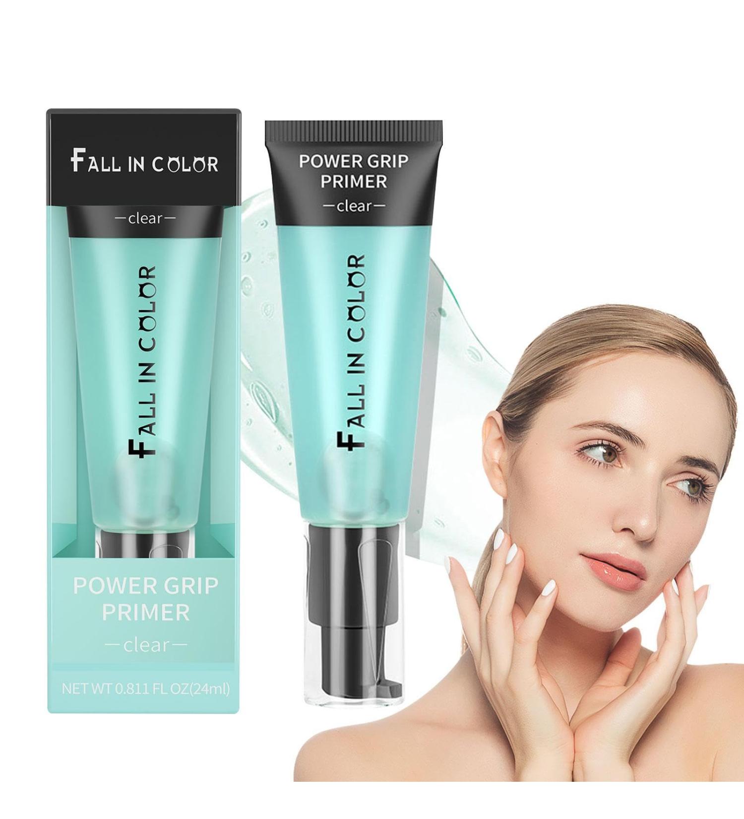 Powder Grip Primer - Face Primer Gel for Invisible Pores 24ml Concealer Application Invisible Pores Makeup Gel Base Protect Makeup for Skin Qmisify 01#green - Buy Online on SooperMarket.com