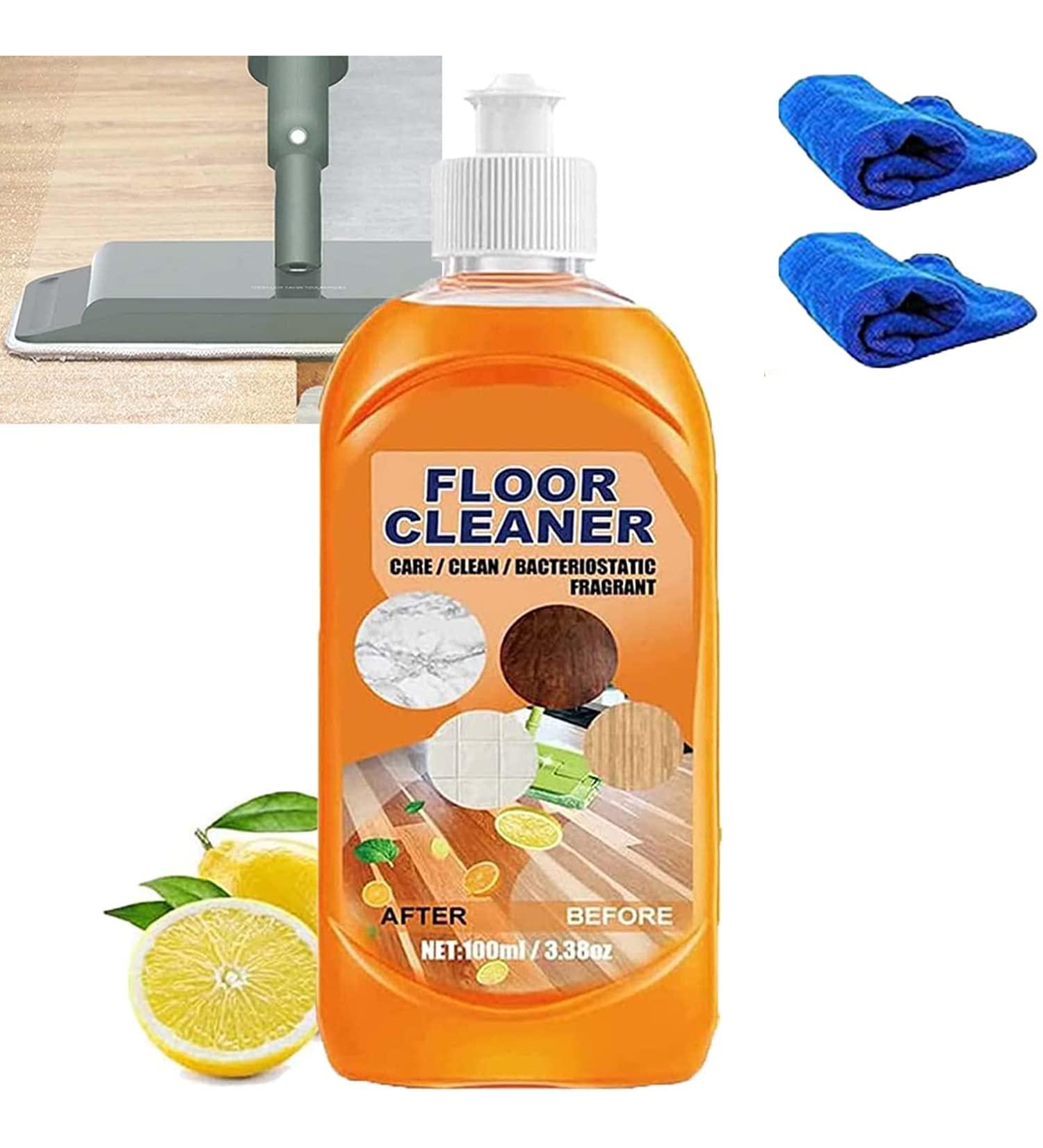 Honifee Floor Cleaner Solution NML Floor Cleaner VML Powerful Decontamination Floor Cleaner Wood Floor Cleaner and Polish All-Purpose Wood Tile Marble Ceramic Floor Cleaner (1 PCS) - Buy Online on SooperMarket.com