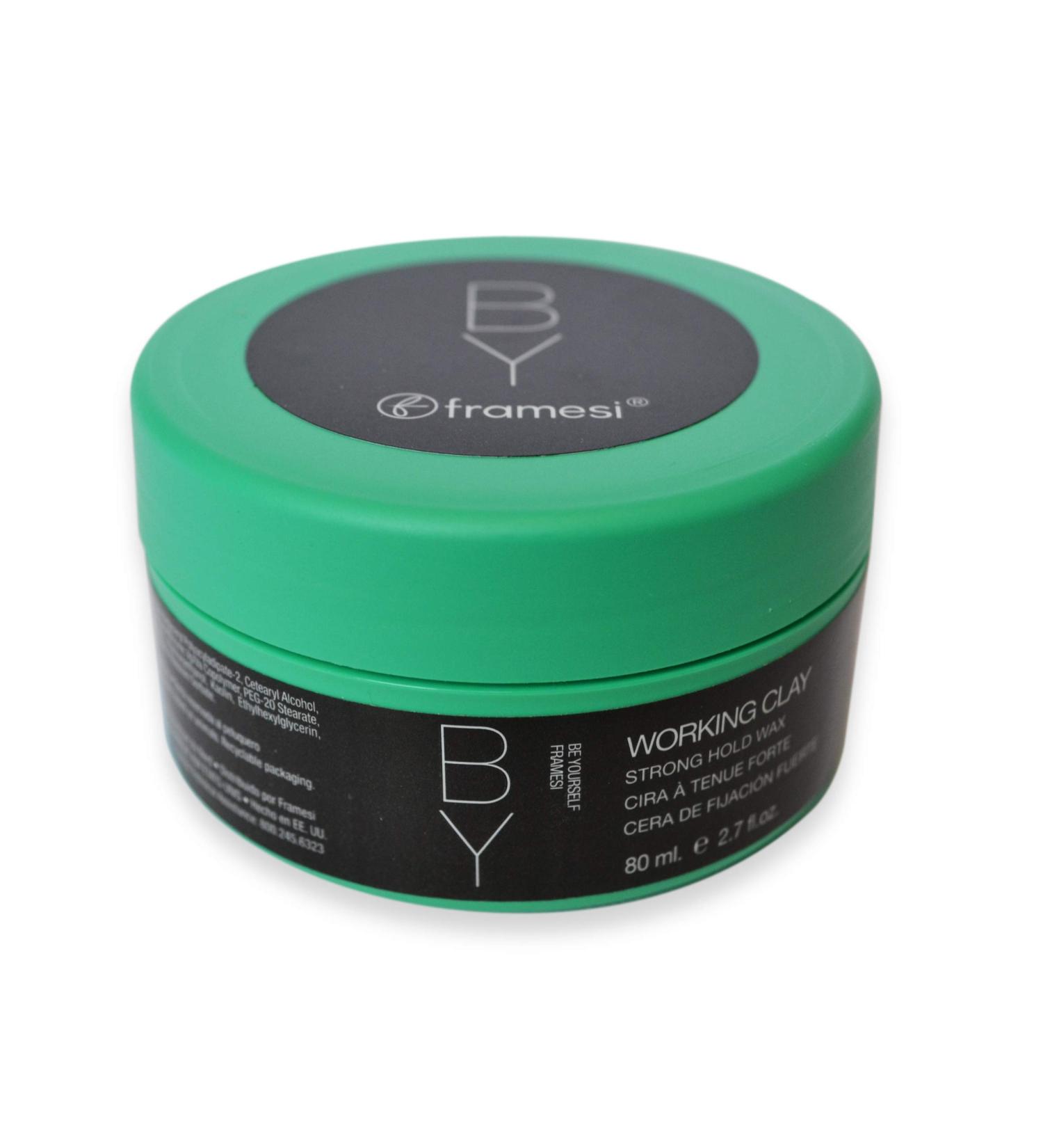 Framesi BY Lava Working Clay 2.7 fl oz - Best Hair Clay for Color Treated Hair | International Shipping Available - Buy Online on SooperMarket.com