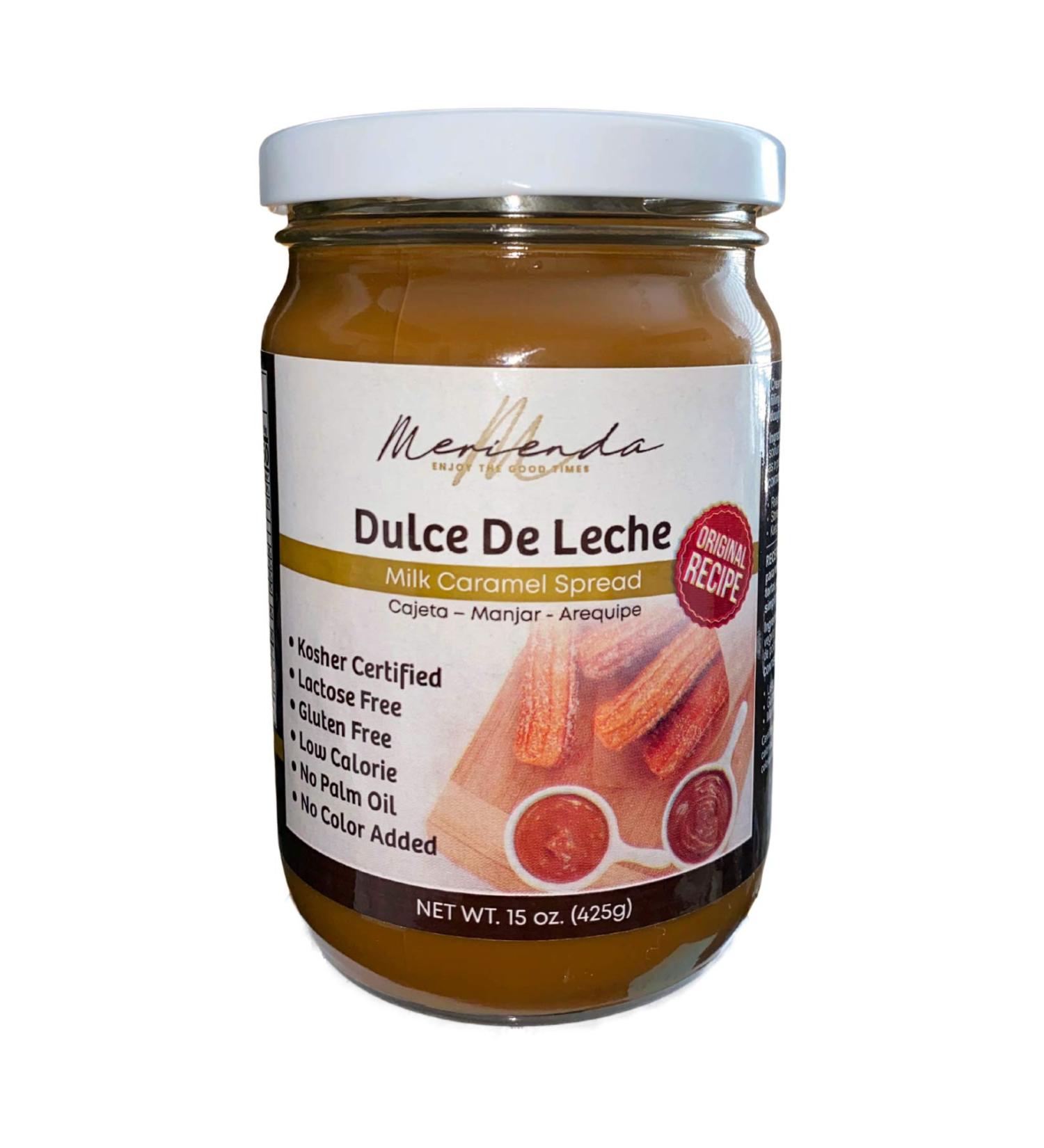 Authentic Argentinean Dulce de Leche Spread - Smooth & Creamy Caramel Sauce (15 Oz) - Gluten-Free, No Palm Oil or Artificial Colors - Buy Online on SooperMarket.com