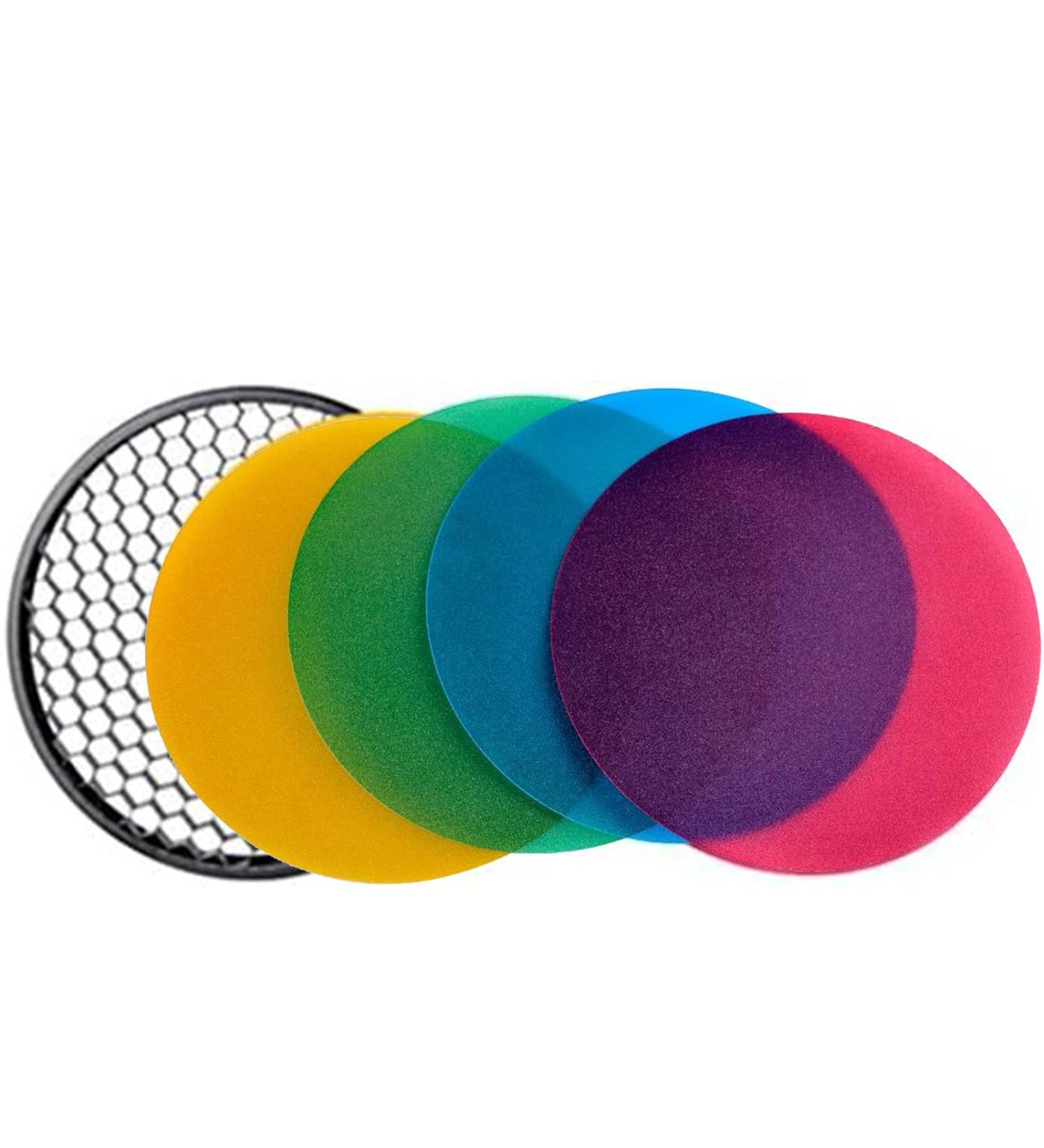 Godox AD-S11 Color Gels & Grid Reflector for Godox Witstro AD200, AD360, AD180 - Portable Speedlite Flash - Buy Online on SooperMarket.com
