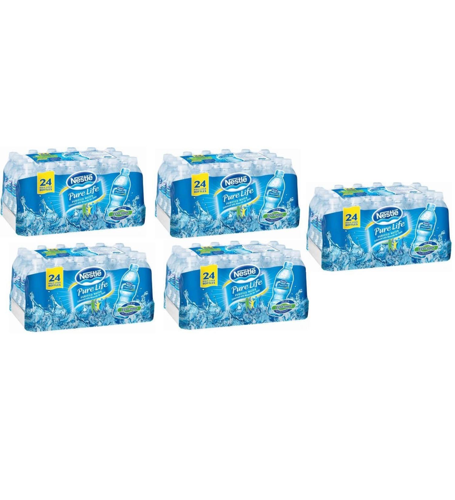Nestle Pure Life Purified Water 16.9 Oz mKhgwQ (Pack of 120)