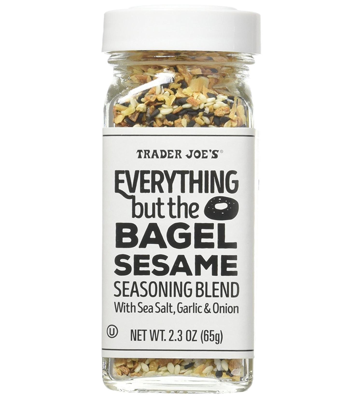 Trader Joe's Everything but The Bagel Sesame Seasoning Blend 2.3 oz, Pack of 4