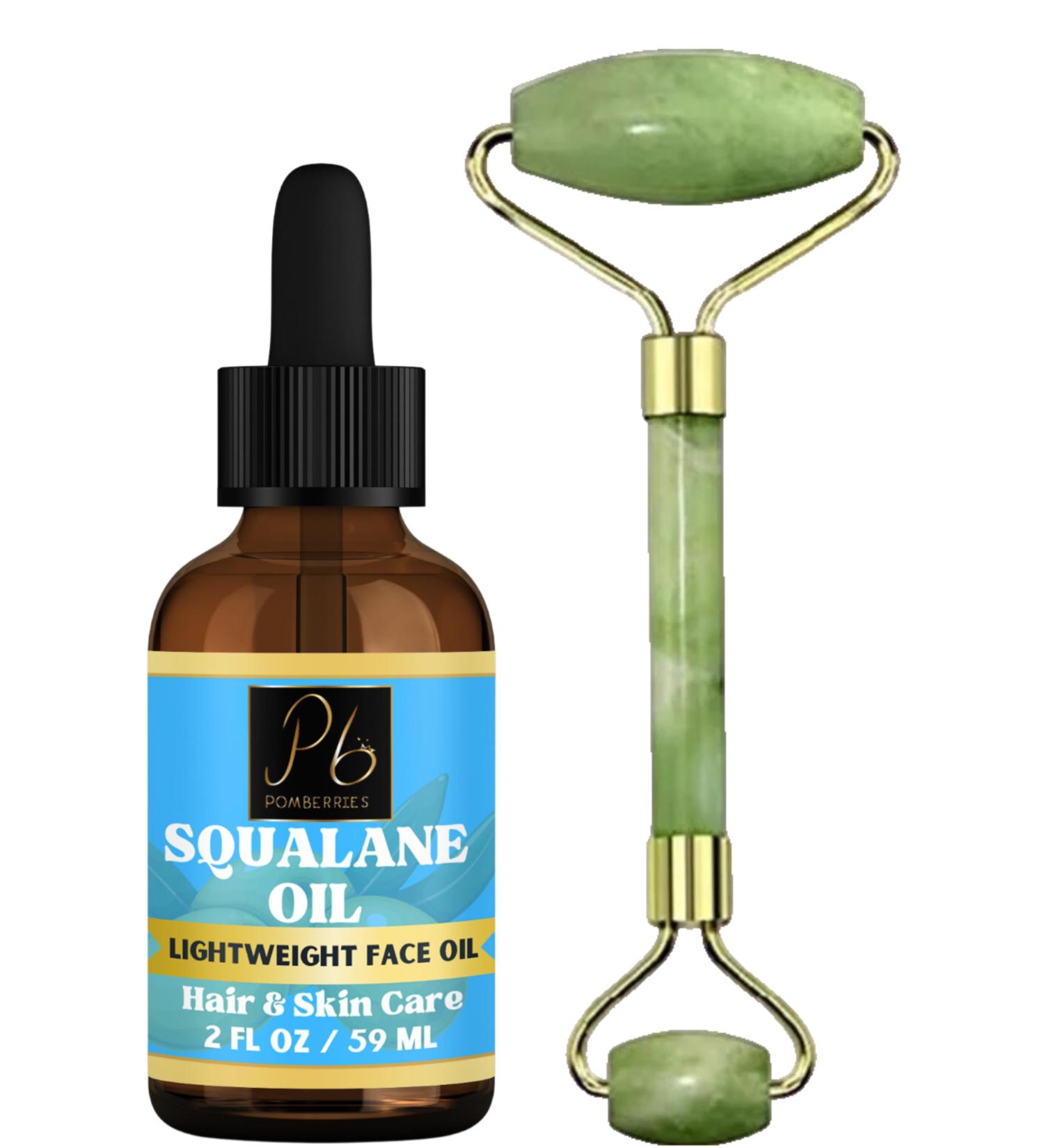Pure Plant-Based Squalane Oil for Face & Body - Anti-Aging Lightweight Non-Greasy Skin Care - Buy Online on SooperMarket.com