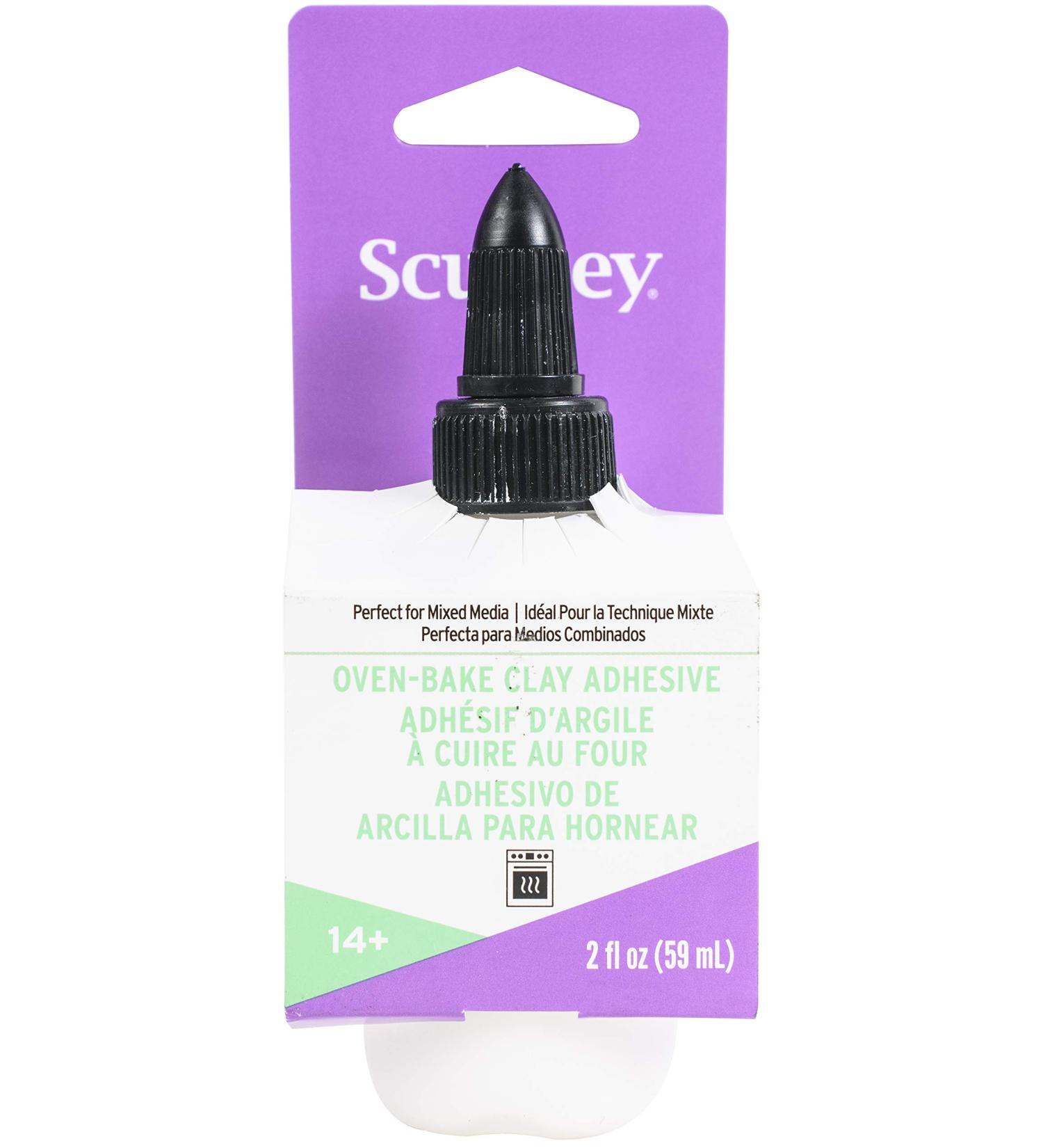 Sculpey Oven Bake Clay Adhesive 2 fl oz - Non Toxic & Precise Flow Twist Cap - Buy Online on SooperMarket.com