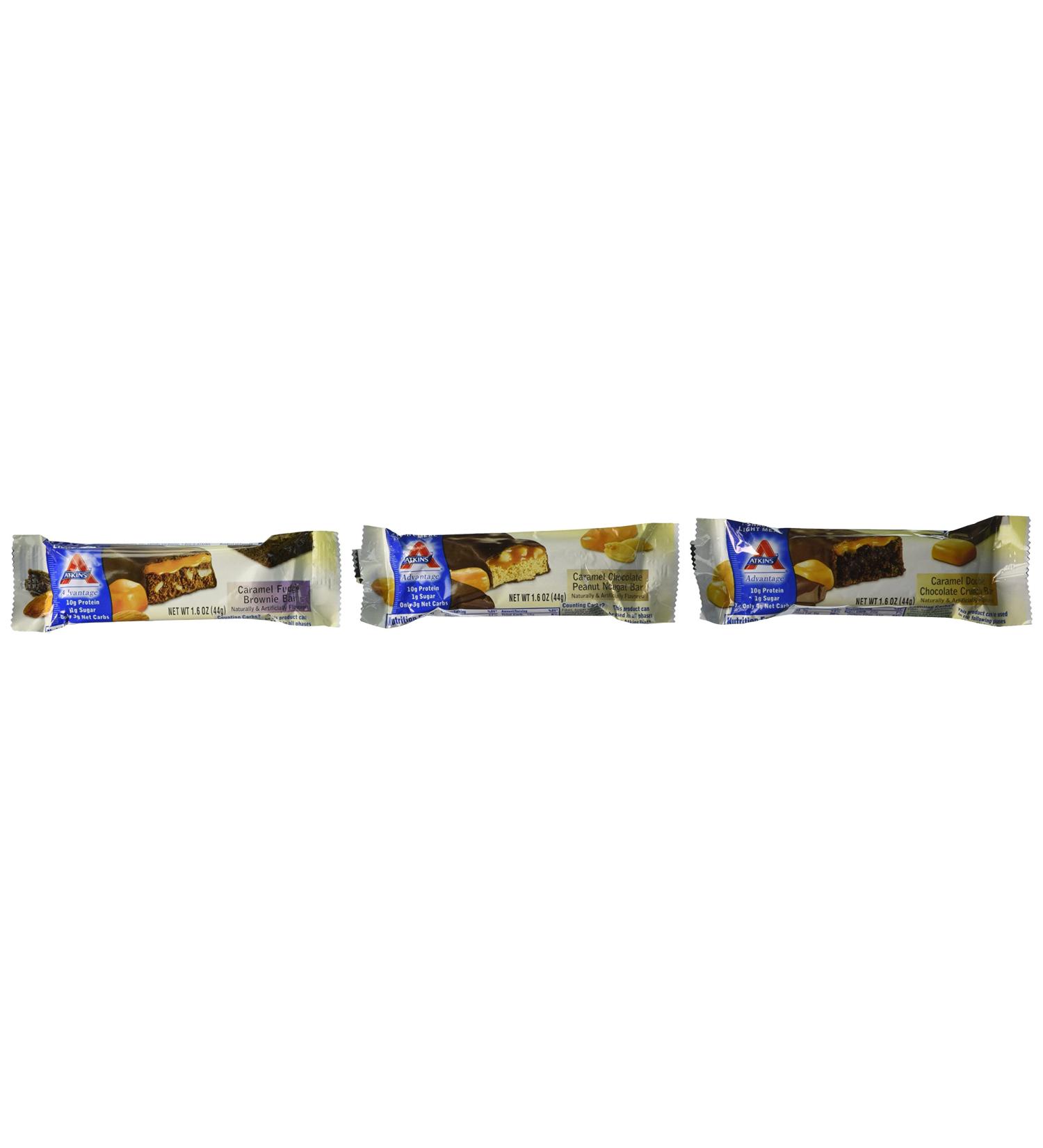 Atkins Caramel Snack/Light Meal - Variety Pack - 16 ct. - Buy Online on SooperMarket.com
