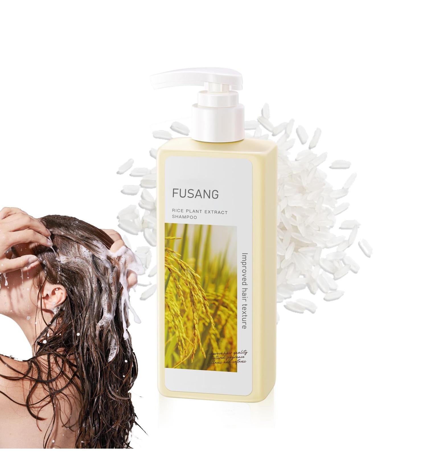 Rice Water Shampoo for Hair Growth | Volumizing All Hair Types | Nourishing Rice Shampoo for Women - Buy Online on SooperMarket.com