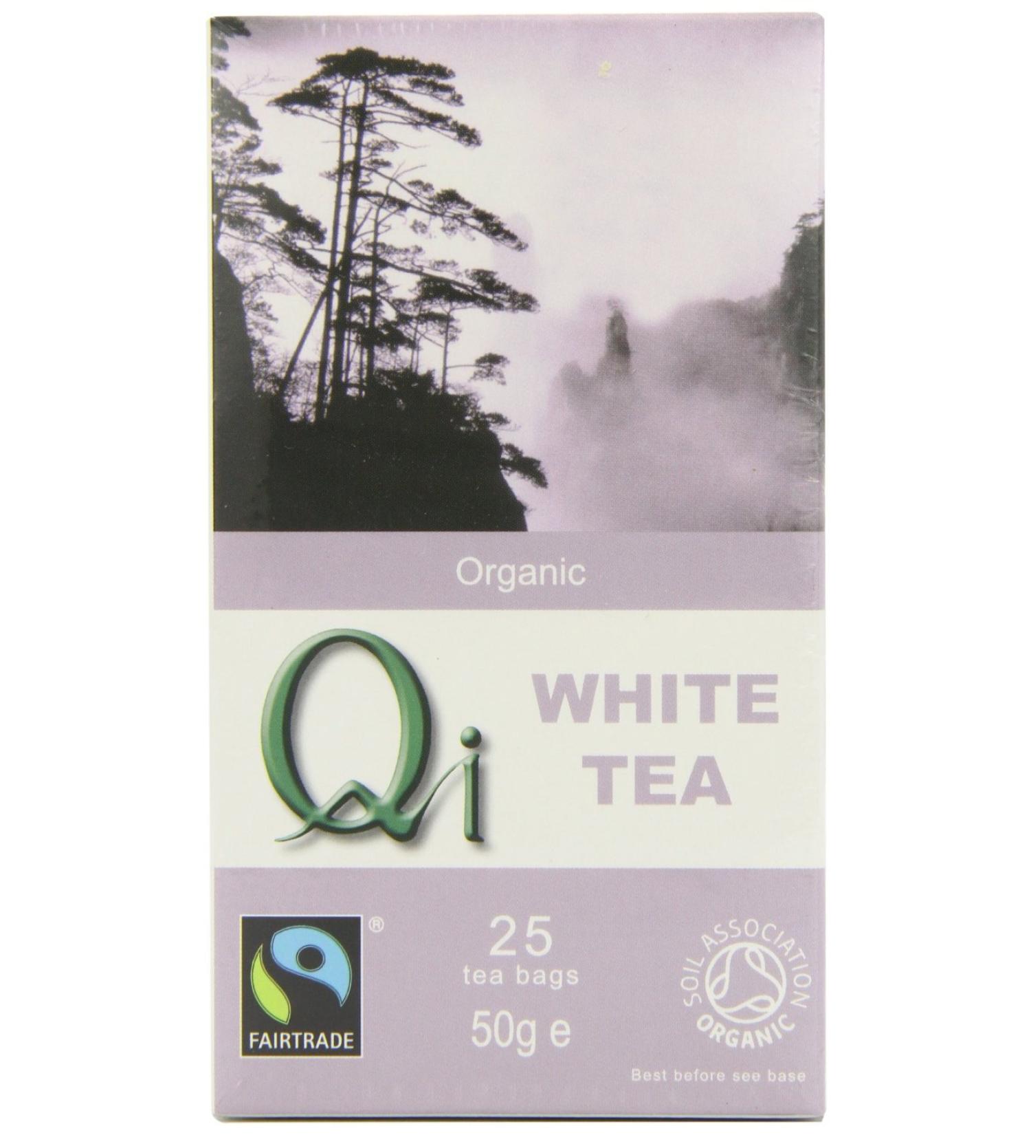 Qi Organic White Tea 25'S - 25 Bags