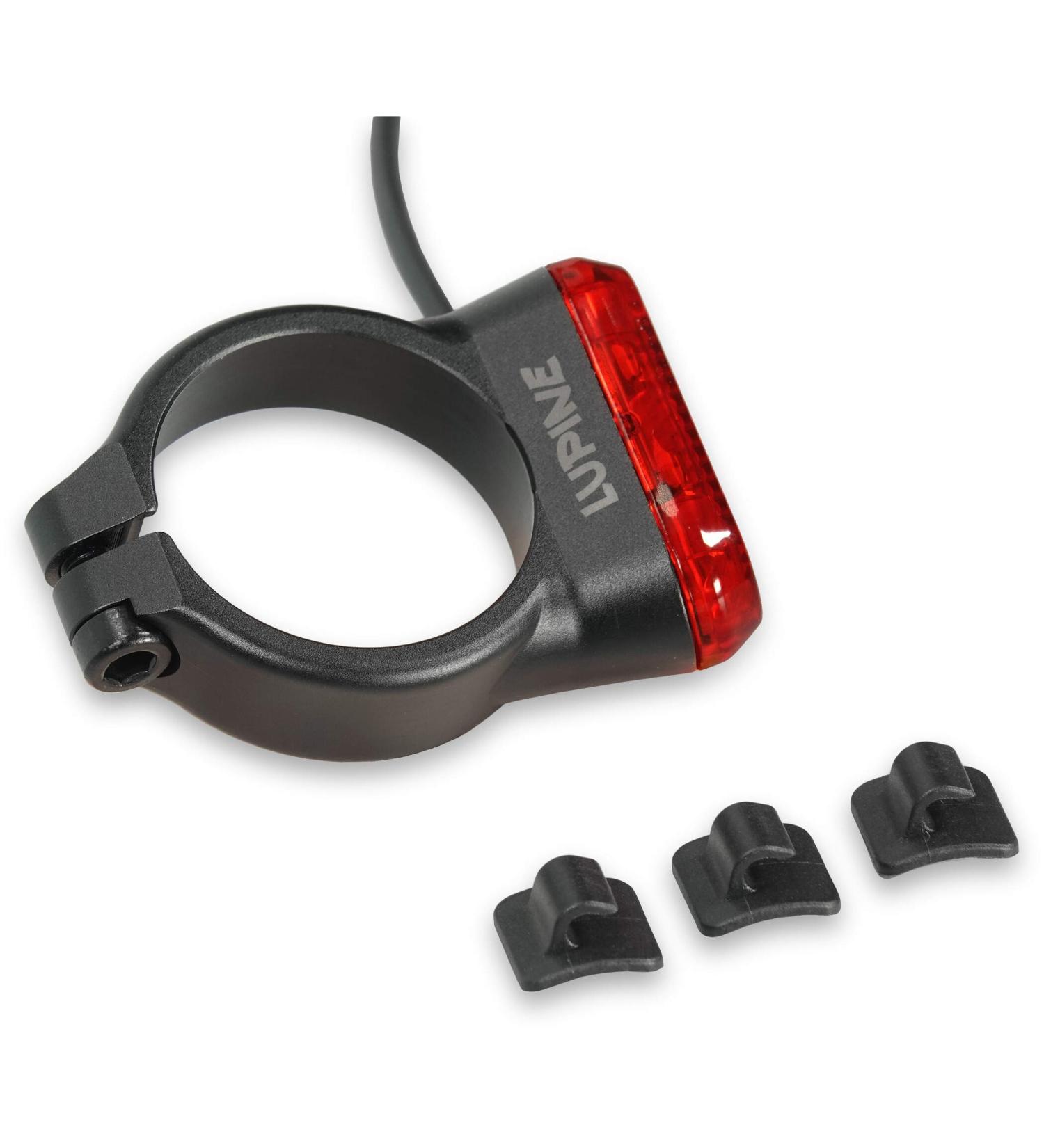 Lupine C14 E-Bike Seat Clamp with Integrated Rear Light 34.9mm - Enhance Safety & Performance | International Shipping Available - Buy Online on SooperMarket.com