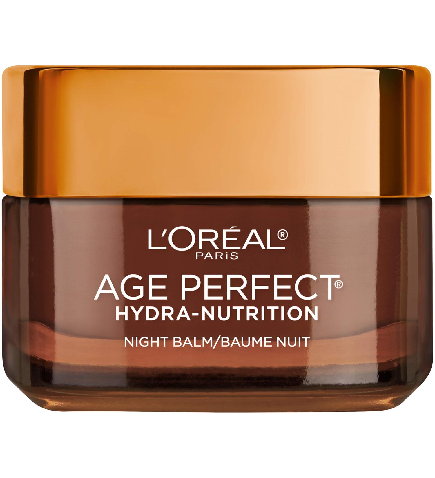 L'Oreal Paris Age Perfect Hydra Nutrition Night Balm - 1.7 oz - Buy Online on SooperMarket.com