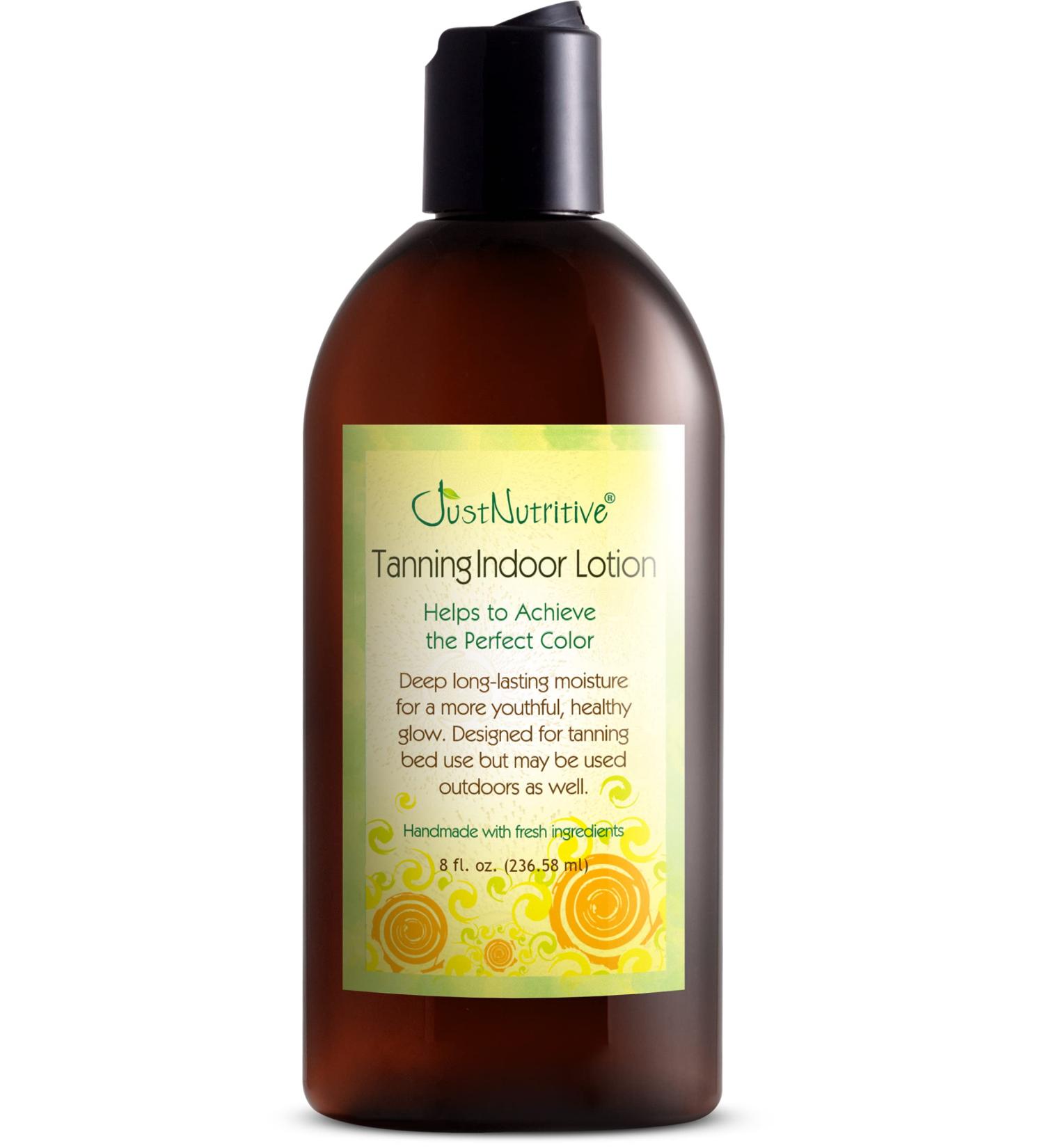 Natural Sun Tan Body Lotion 8 Oz | Long-Lasting Tan Moisturizer | Just Nutritive - Buy Online on SooperMarket.com